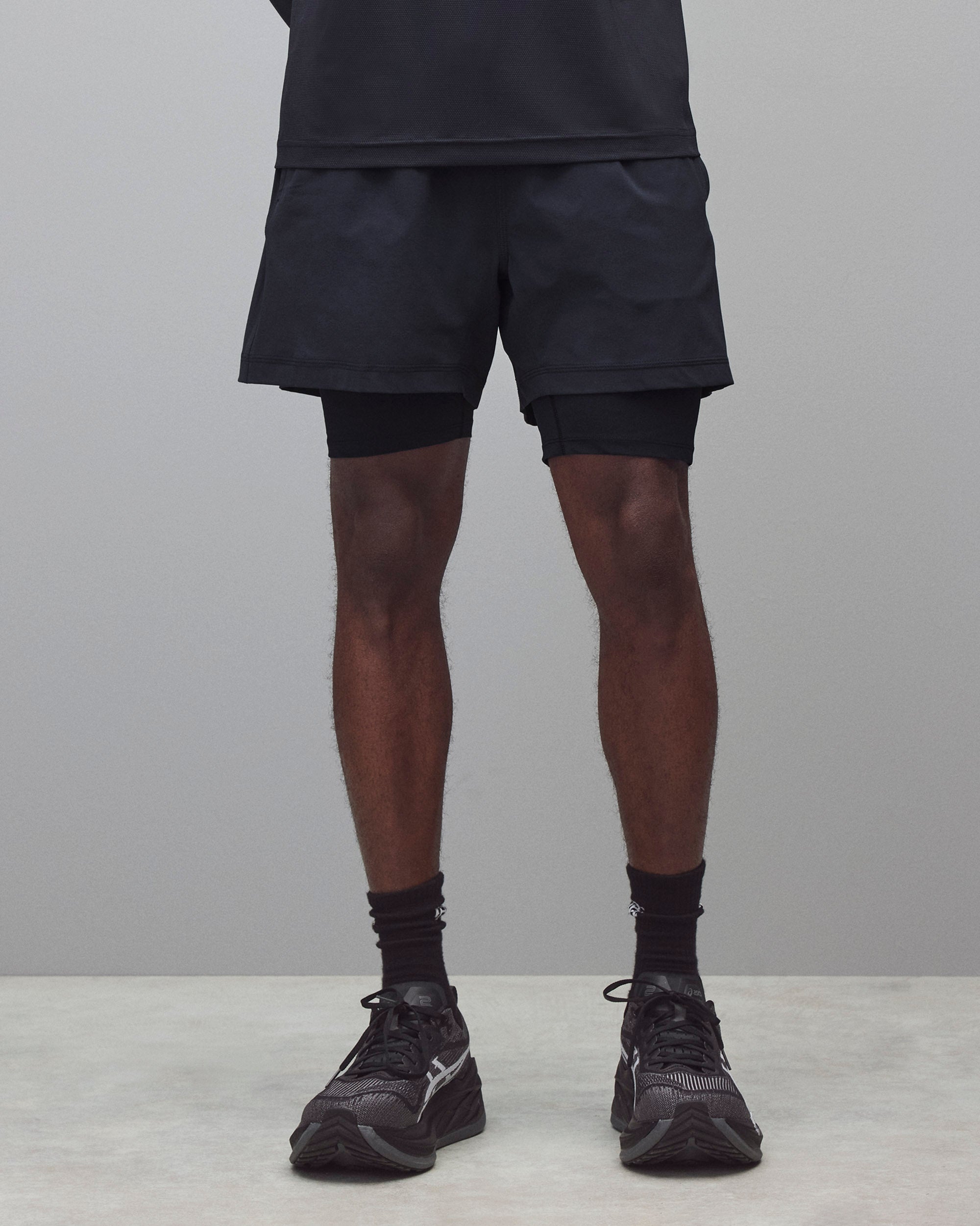 4-Way Stretch Nylon Combo Standard Training Short 5” | Reigning