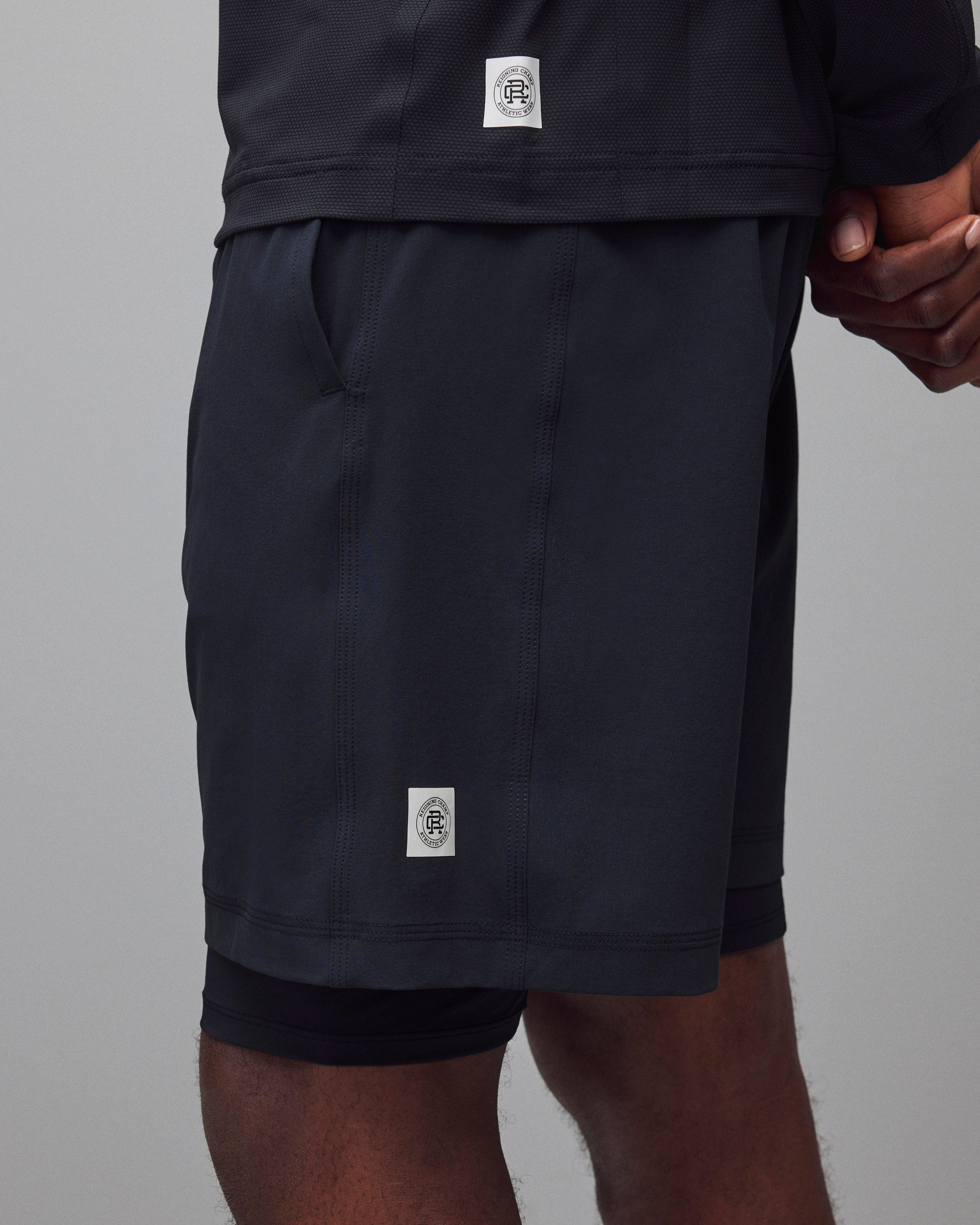 4-Way Stretch Nylon Combo Standard Training Short 7” | Reigning