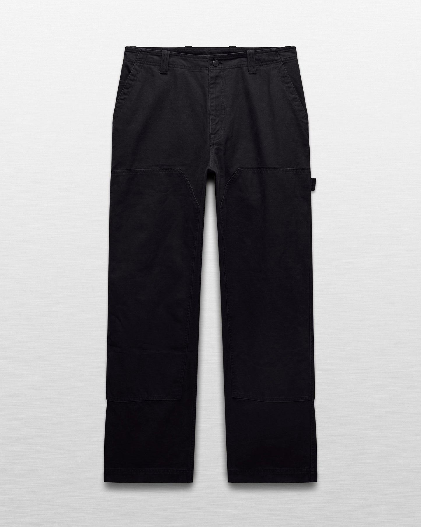 Cotton Canvas Relaxed Double Knee Pant