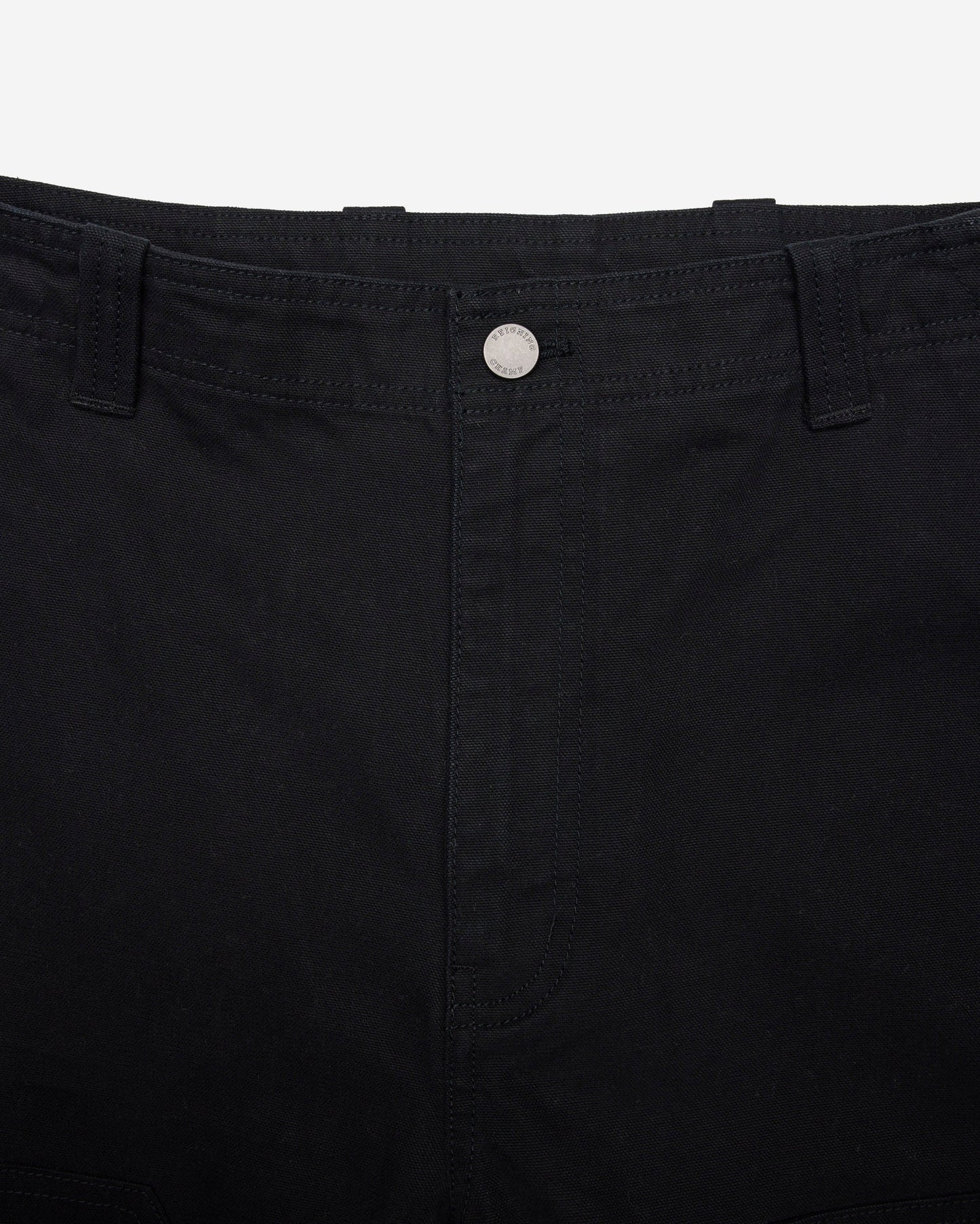 Cotton Canvas Relaxed Double Knee Pant