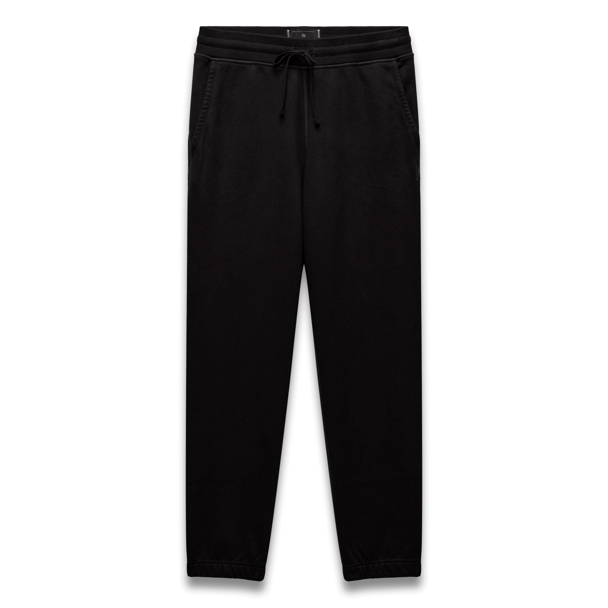 Kyoto Black Midweight Terry Standard Sweatpant | Reigning Champ