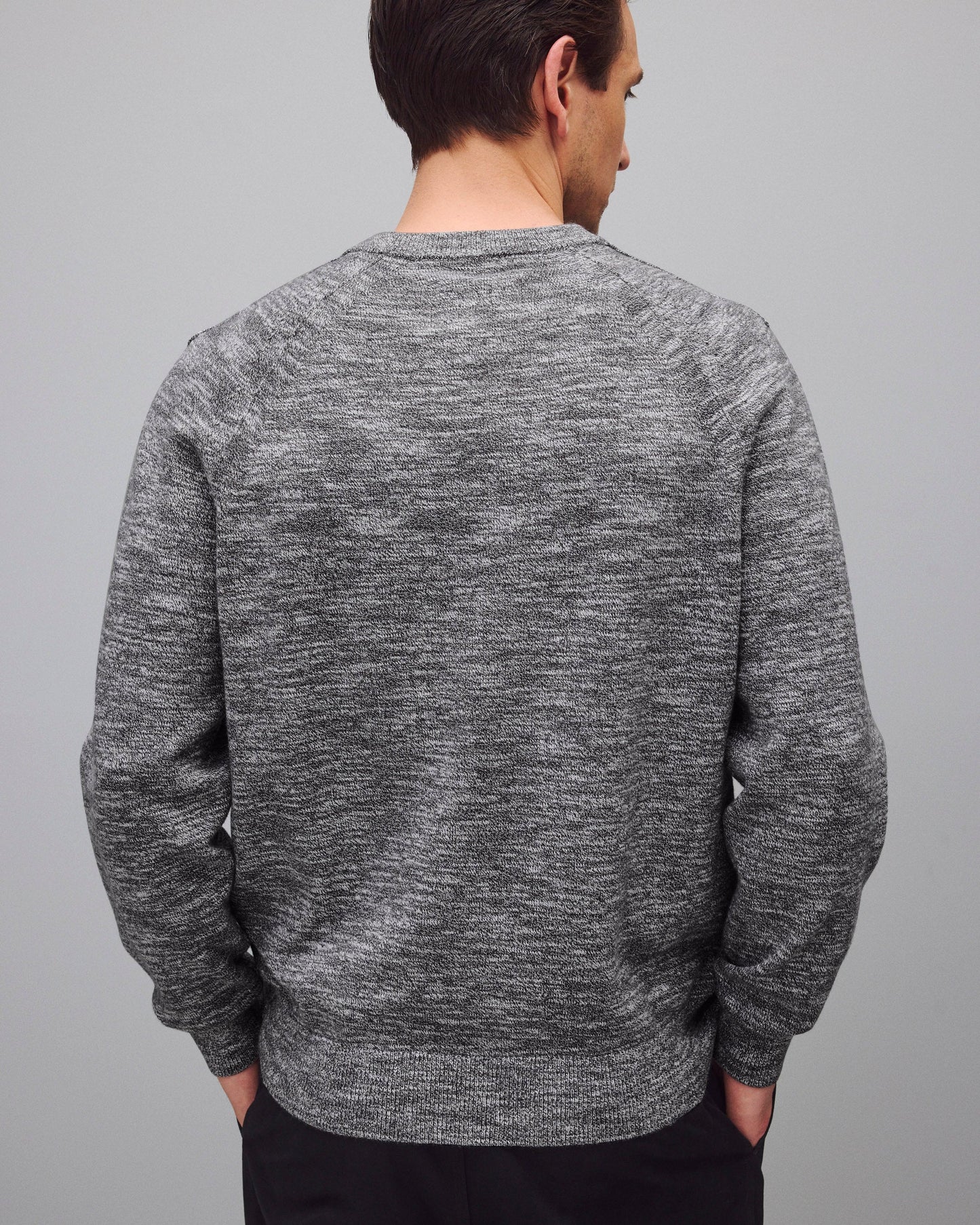 Cotton Slub Laurel Crewneck