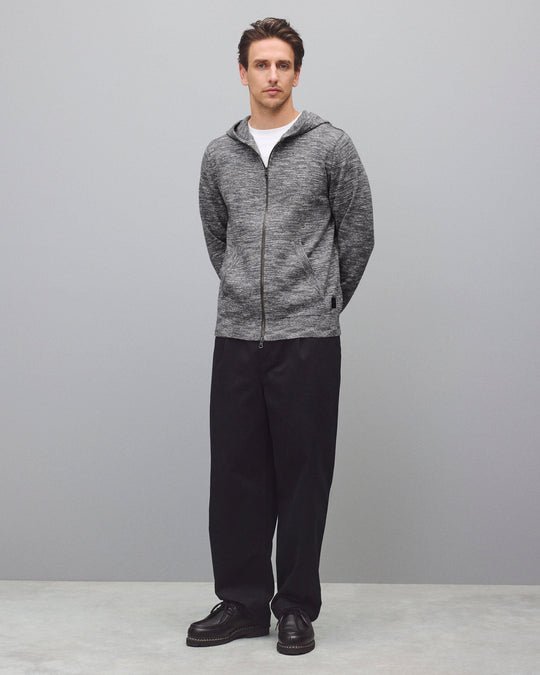 Cotton Slub Laurel Zip Hoodie
