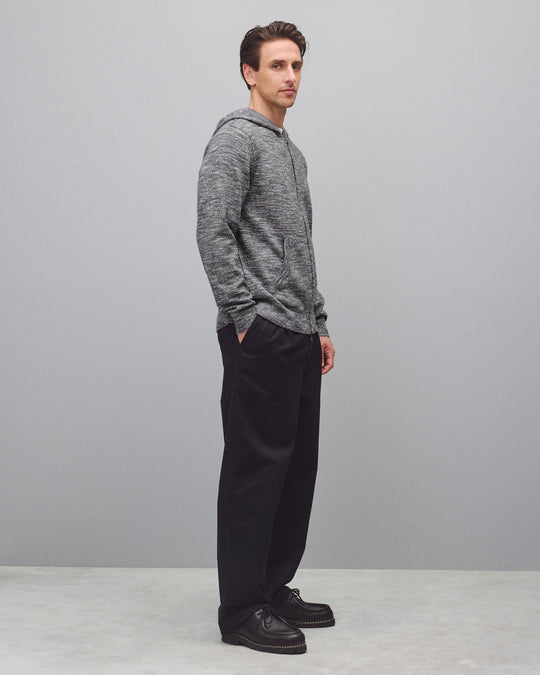 Cotton Slub Laurel Zip Hoodie