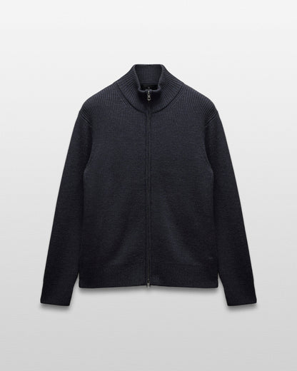 Merino Rib Vinnie Track Jacket