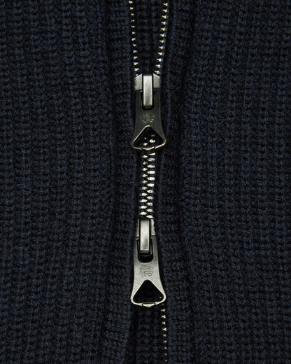 Merino Rib Vinnie Track Jacket