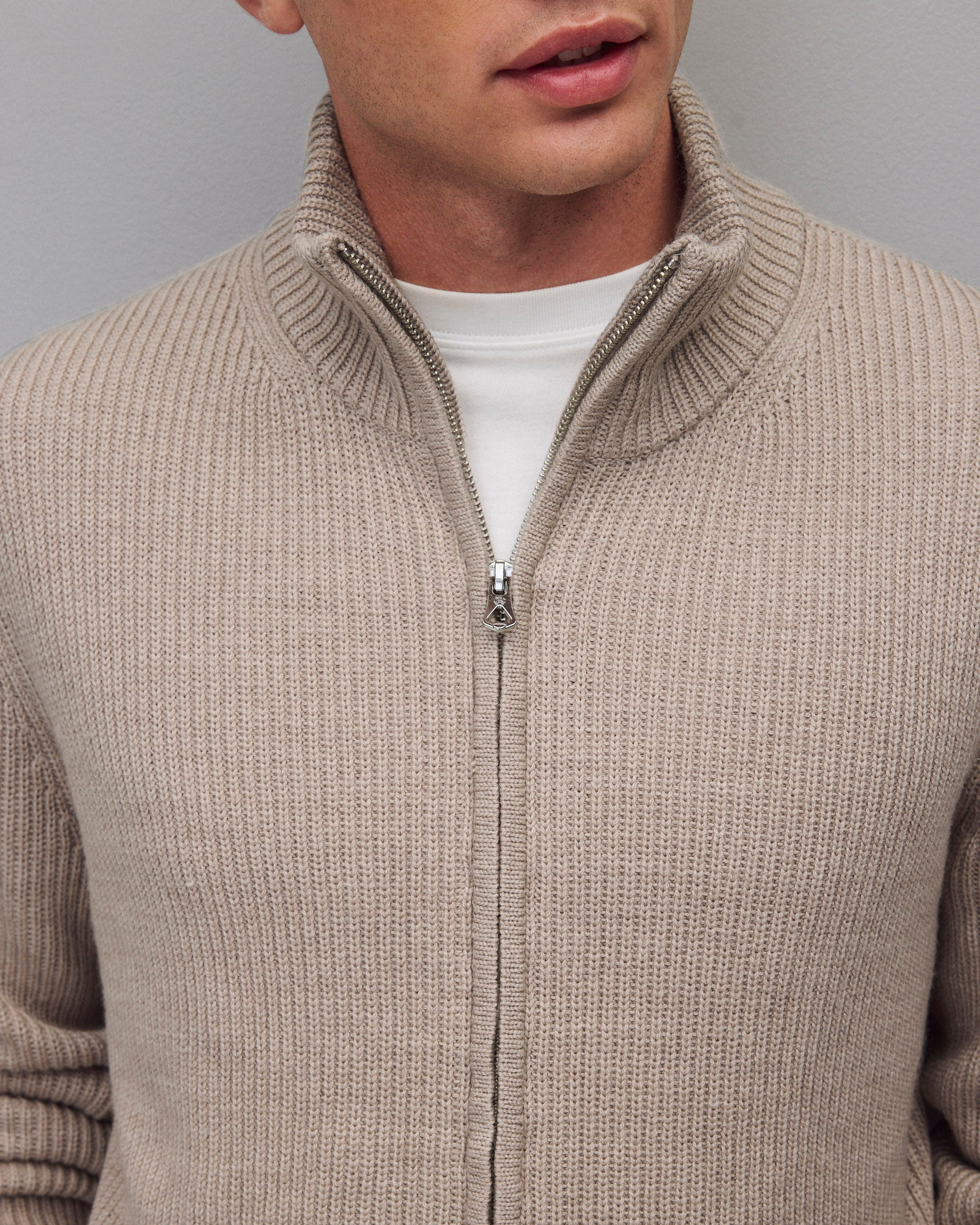 Merino Rib Vinnie Track Jacket | Reigning Champ | Reigning Champ US