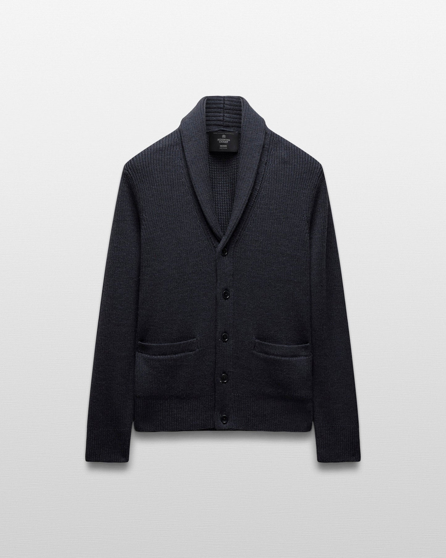 Merino Rib Vinnie Shawl Cardigan