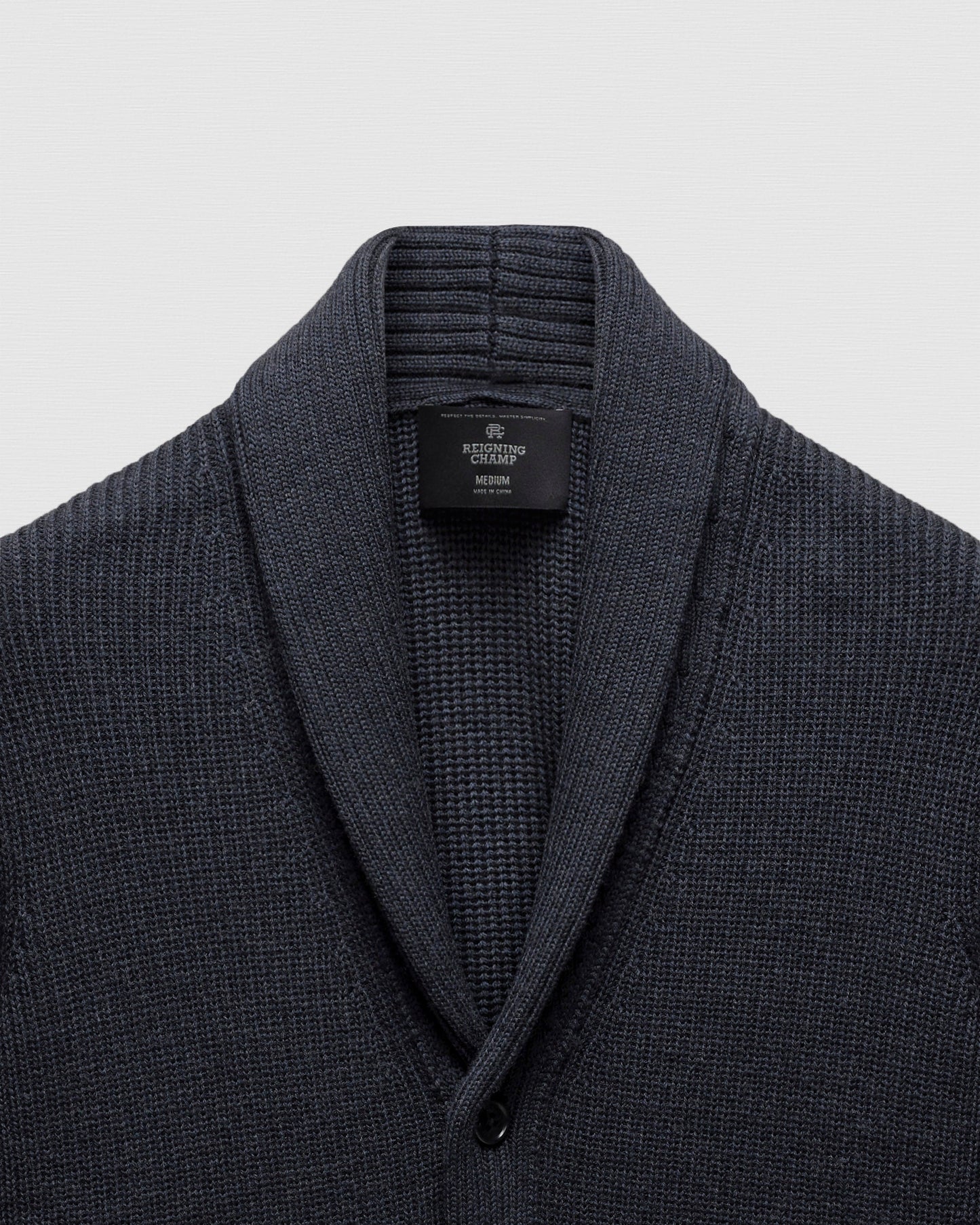 Merino Rib Vinnie Shawl Cardigan