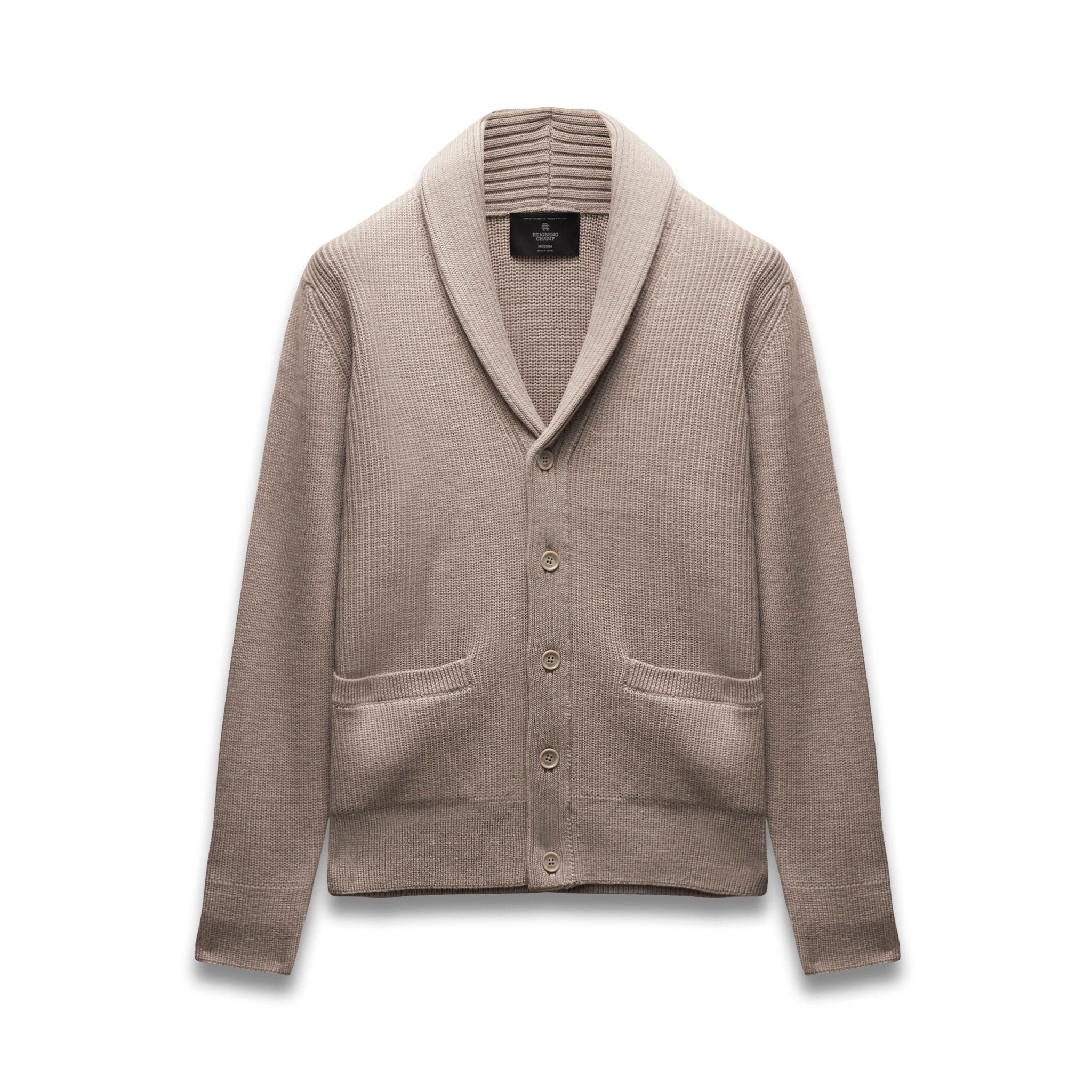 rielle riche 新品 Velour Cardigan Beige rielle riche Velour Cardigan Beige / F