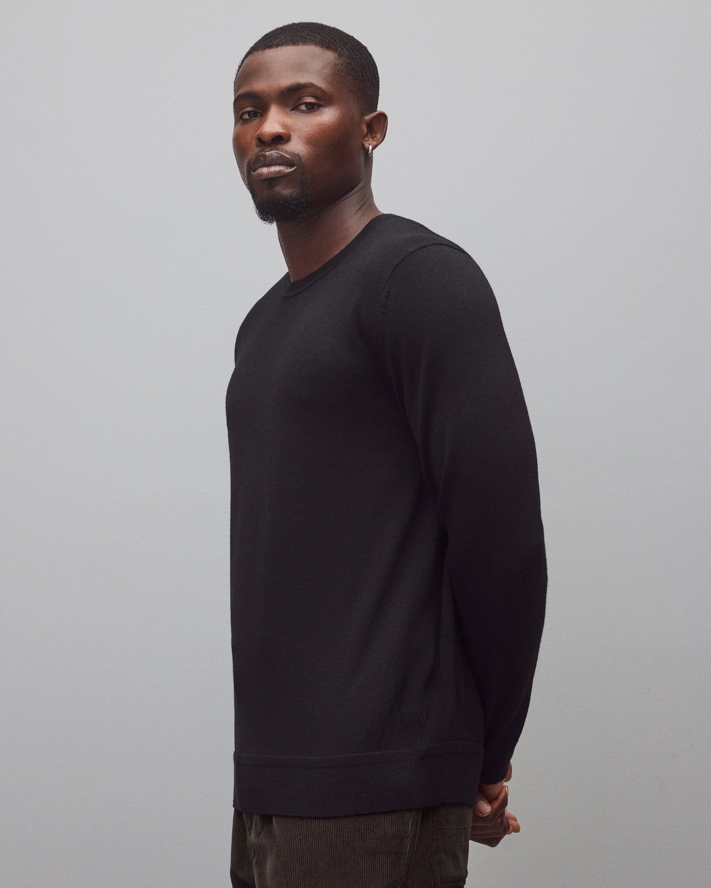 Lightweight Merino Harry Crewneck