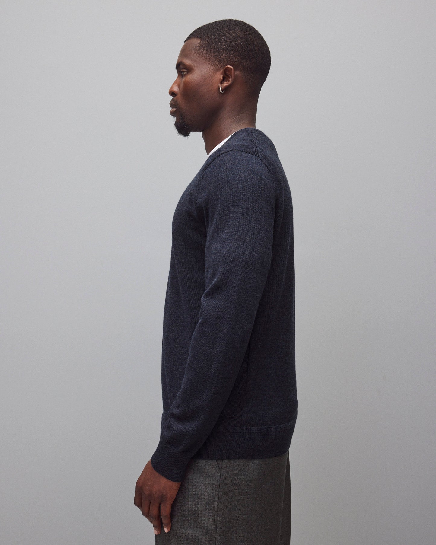 Lightweight Merino Harry Crewneck
