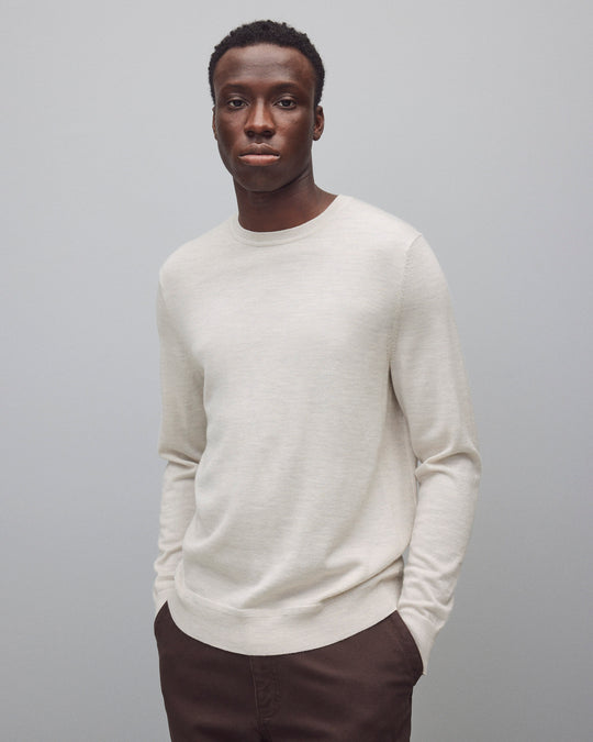 Lightweight Merino Harry Crewneck