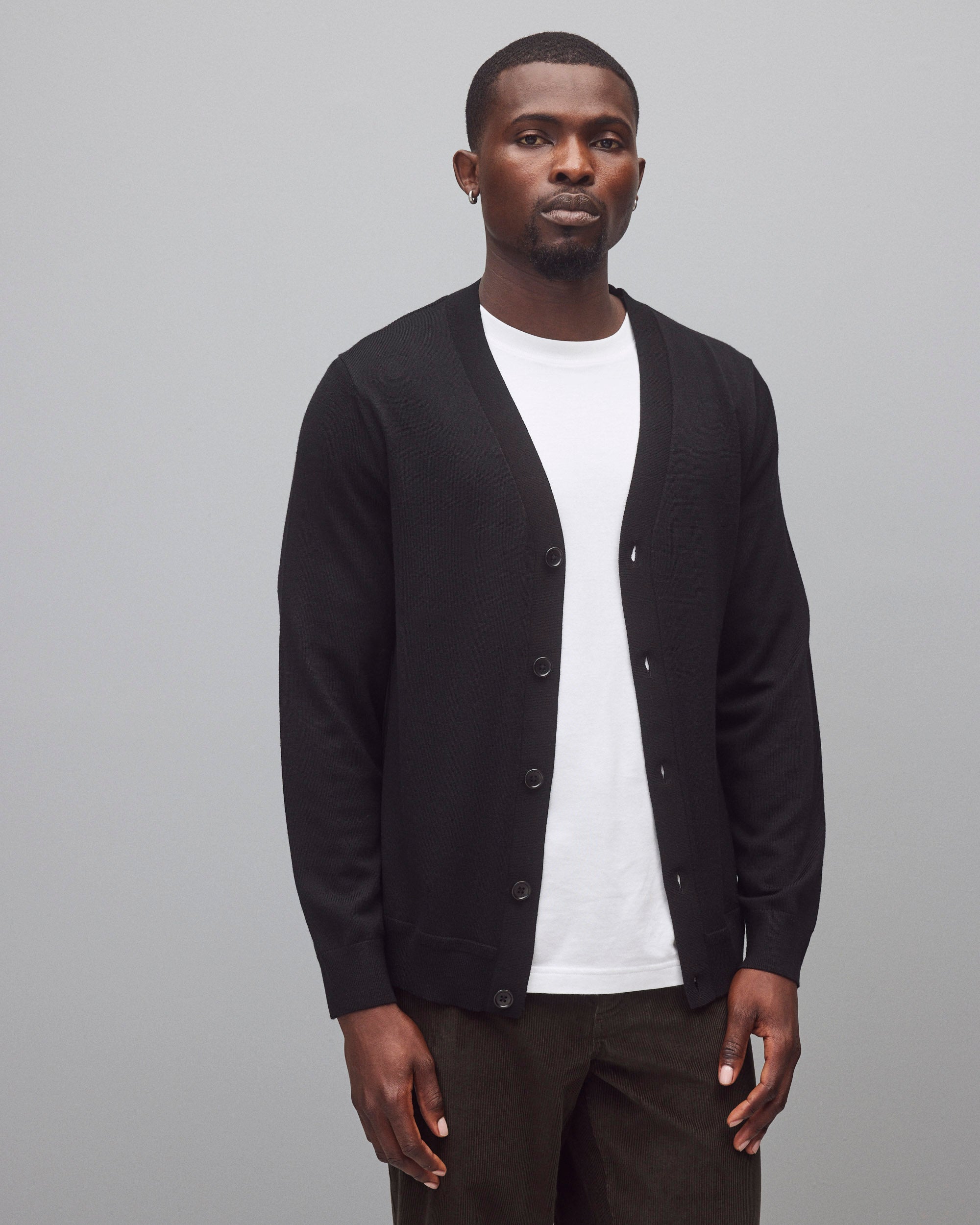 Lightweight Merino Harry Cardigan | Reigning Champ | Reigning Champ US