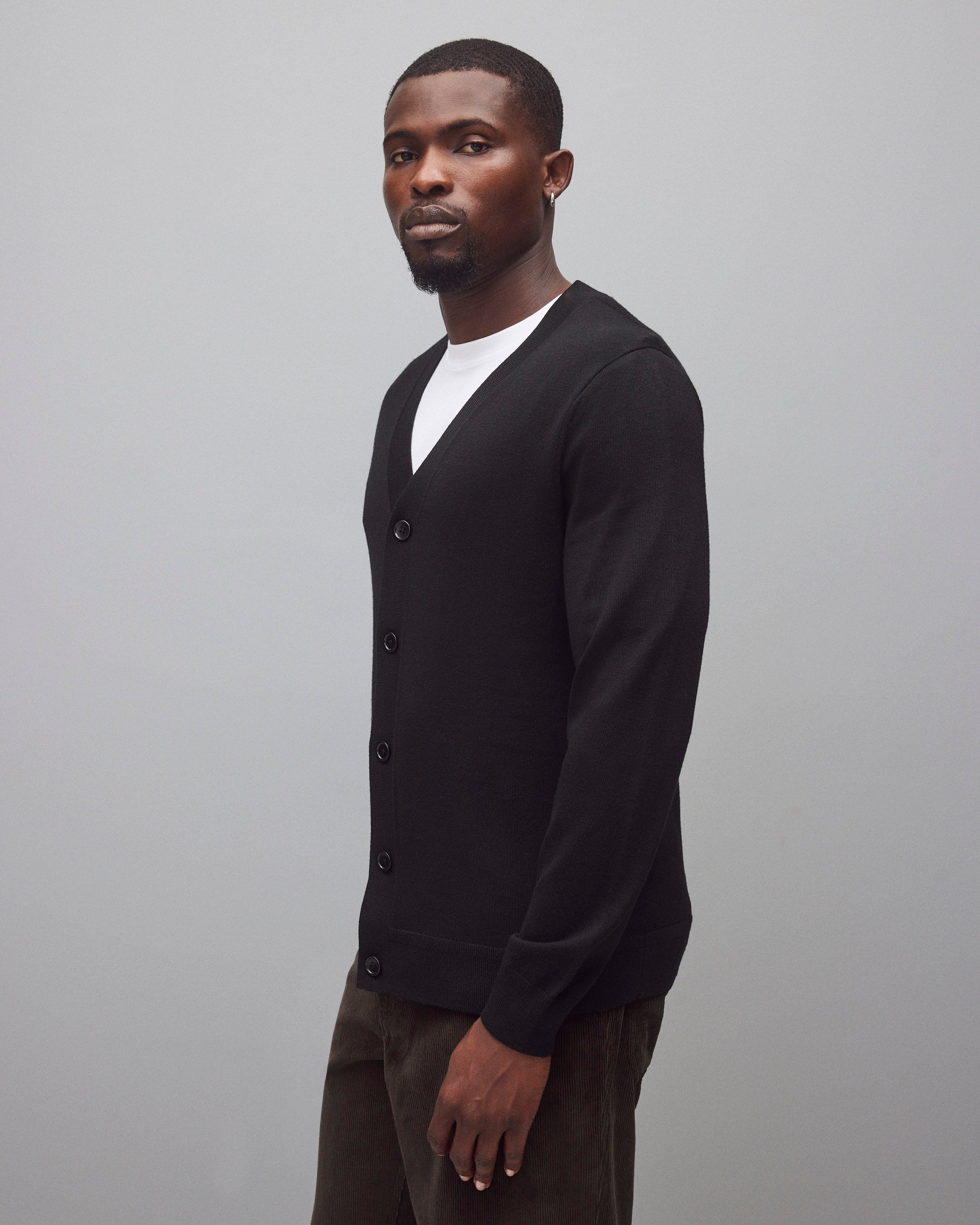 Lightweight Merino Harry Cardigan | Reigning Champ | Reigning Champ US