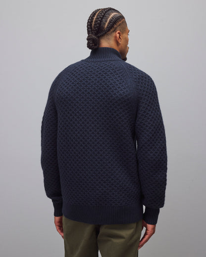 Merino Honeycomb Track Jacket
