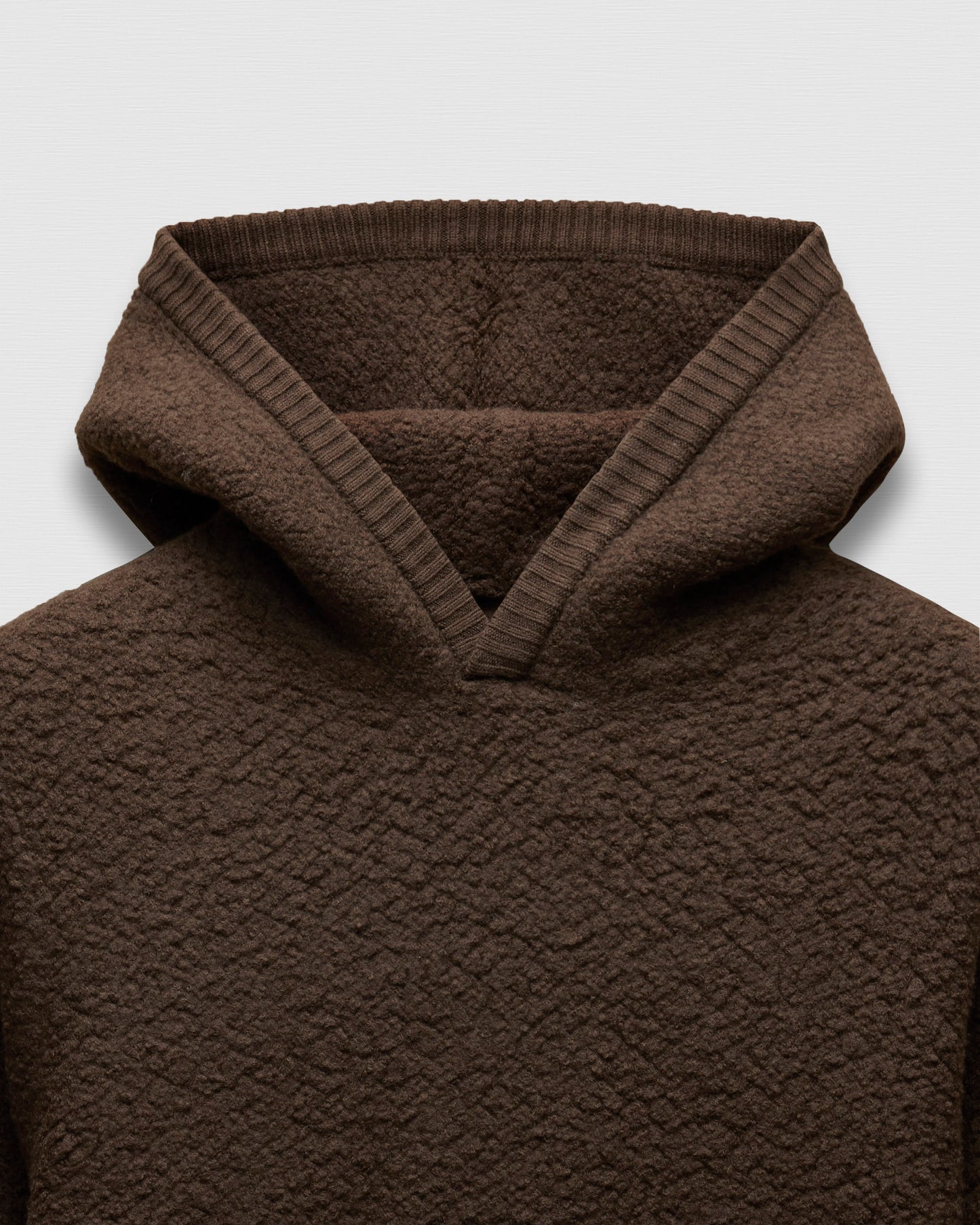 Textured Boucle Turf Hoodie
