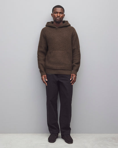 Textured Boucle Turf Hoodie