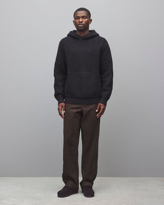 Textured Boucle Turf Hoodie