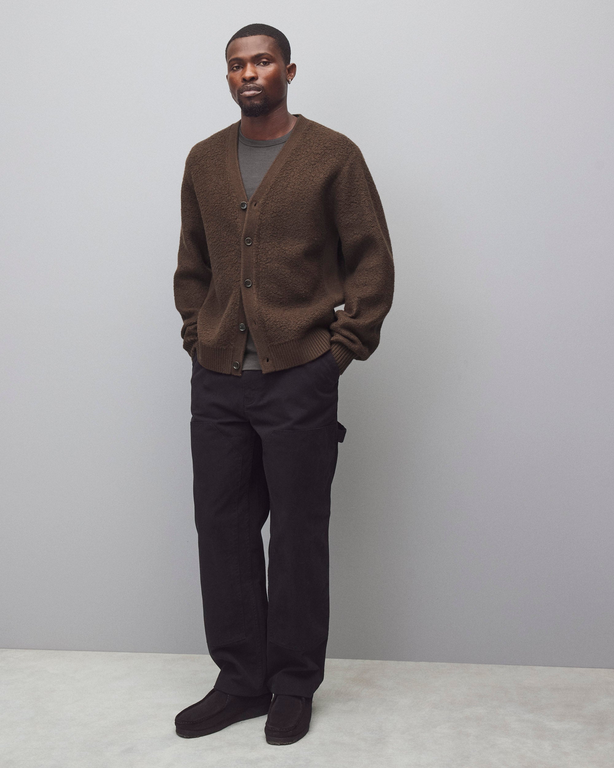 Textured Boucle Turf Cardigan | Reigning Champ | Reigning Champ US