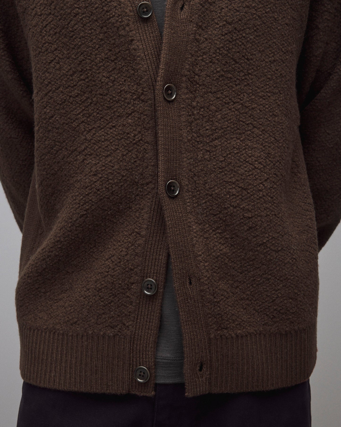 Textured Boucle Turf Cardigan