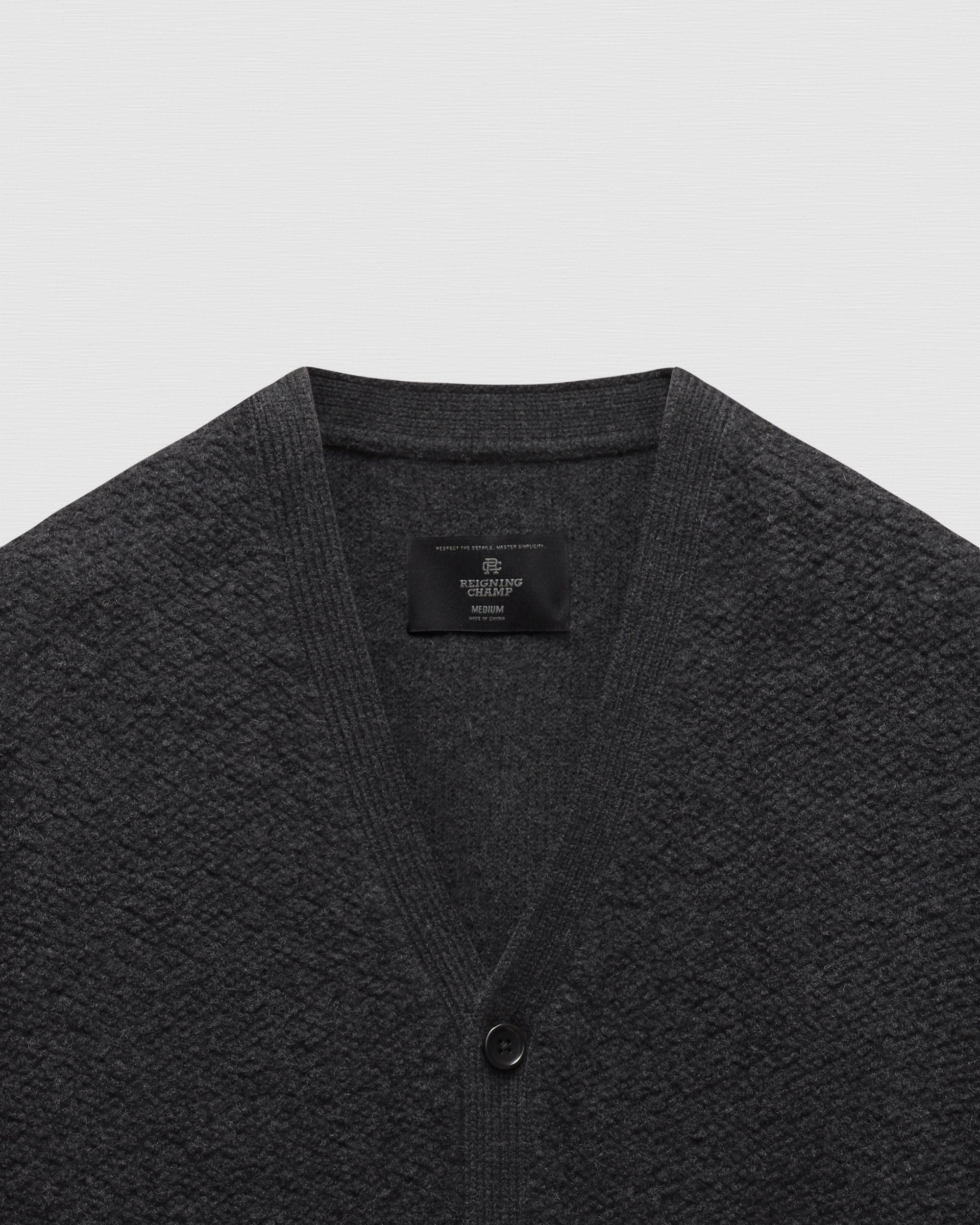 Textured Boucle Turf Cardigan | Reigning Champ | Reigning Champ US