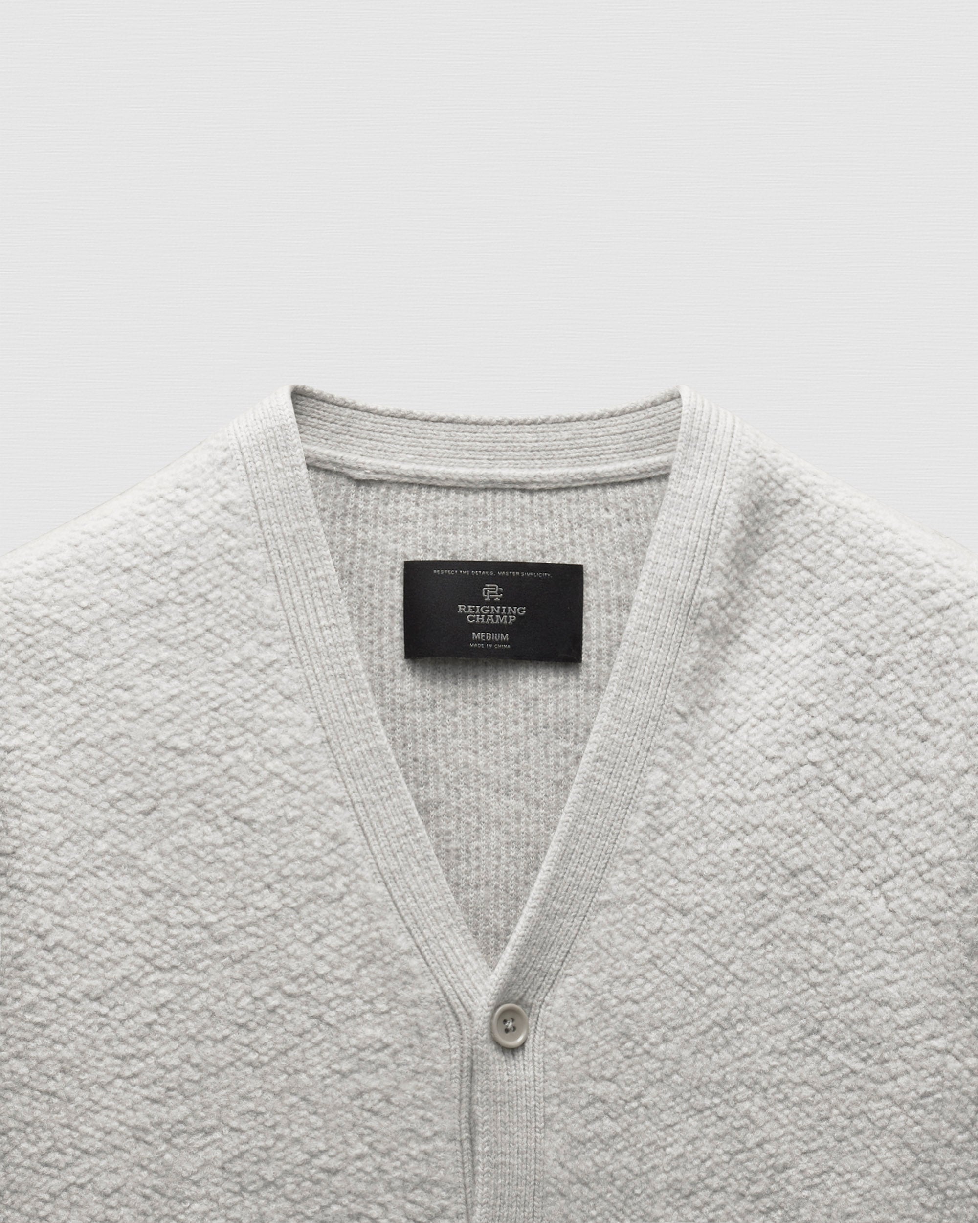 Textured Boucle Turf Cardigan | Reigning Champ | Reigning Champ US