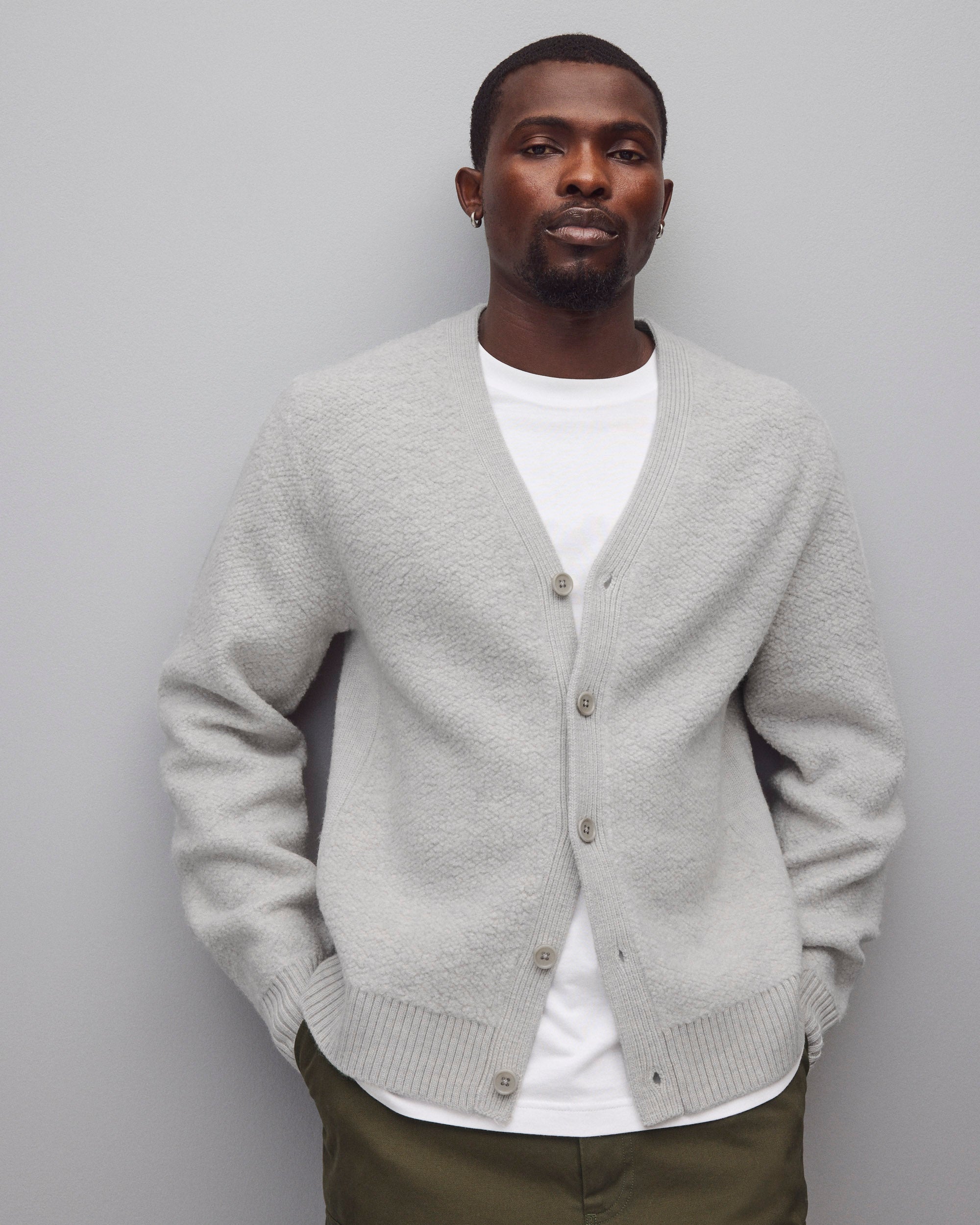 Textured Boucle Turf Cardigan | Reigning Champ | Reigning Champ US