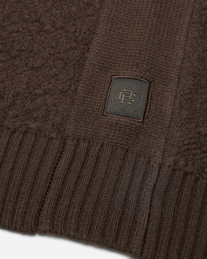 Textured Boucle Turf Crewneck
