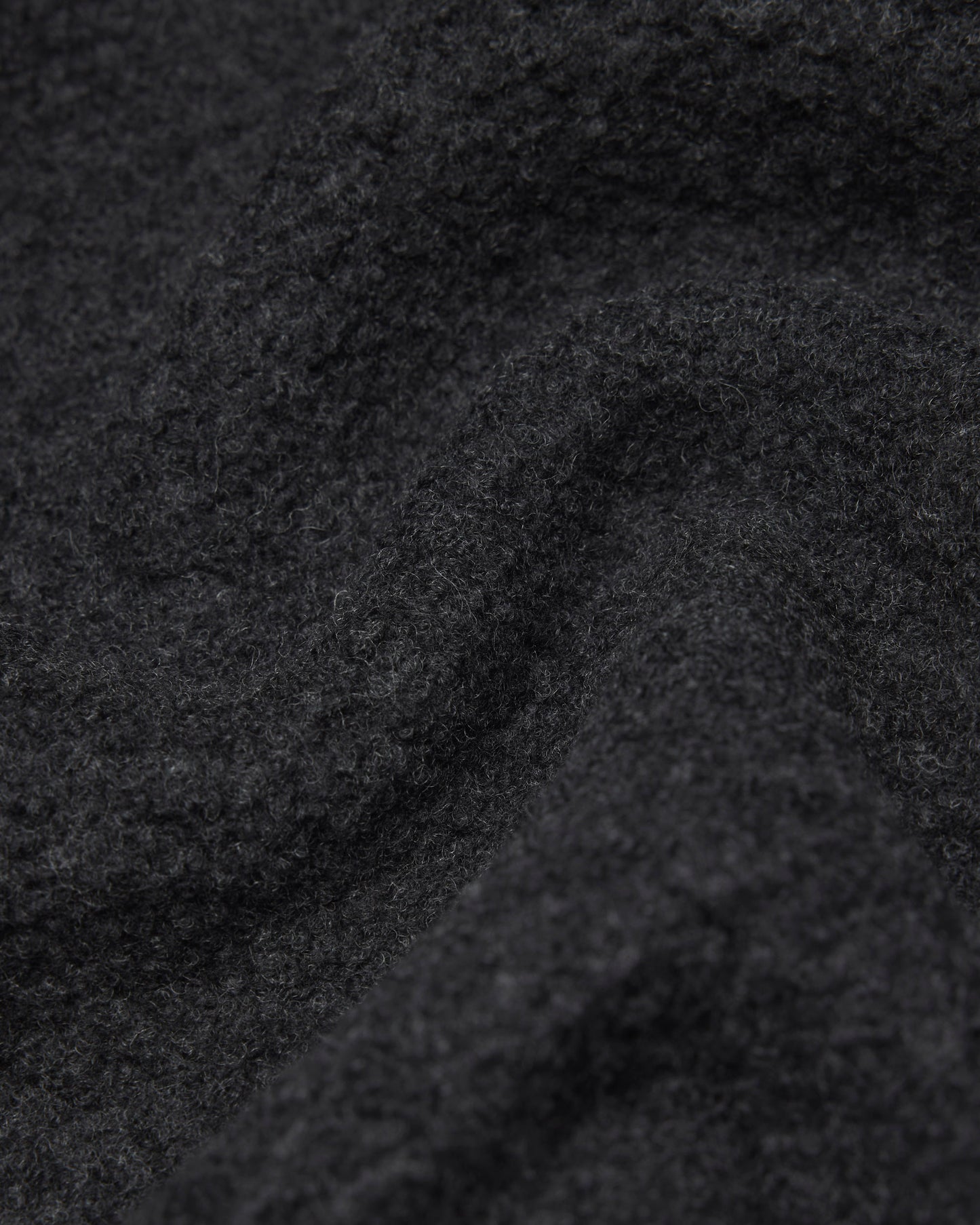 Textured Boucle Turf Crewneck