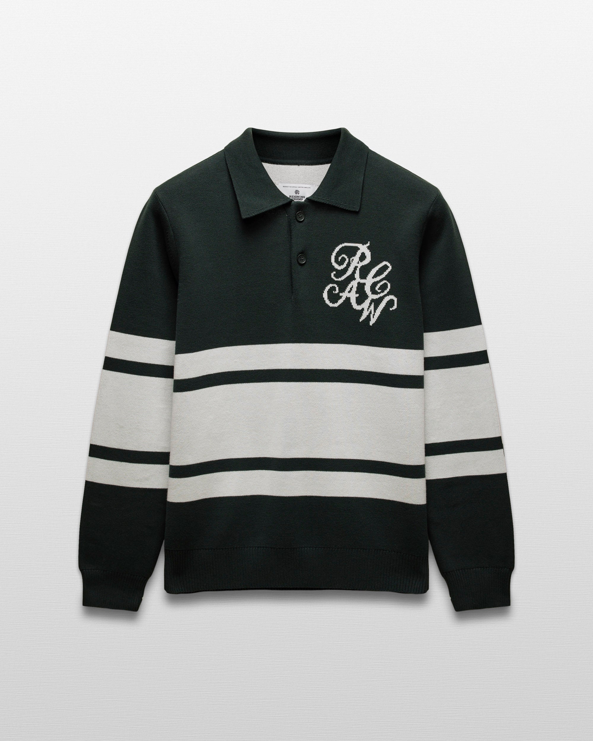 Supima Double Knit RCAW Rugby Sweater | Reigning Champ | Reigning