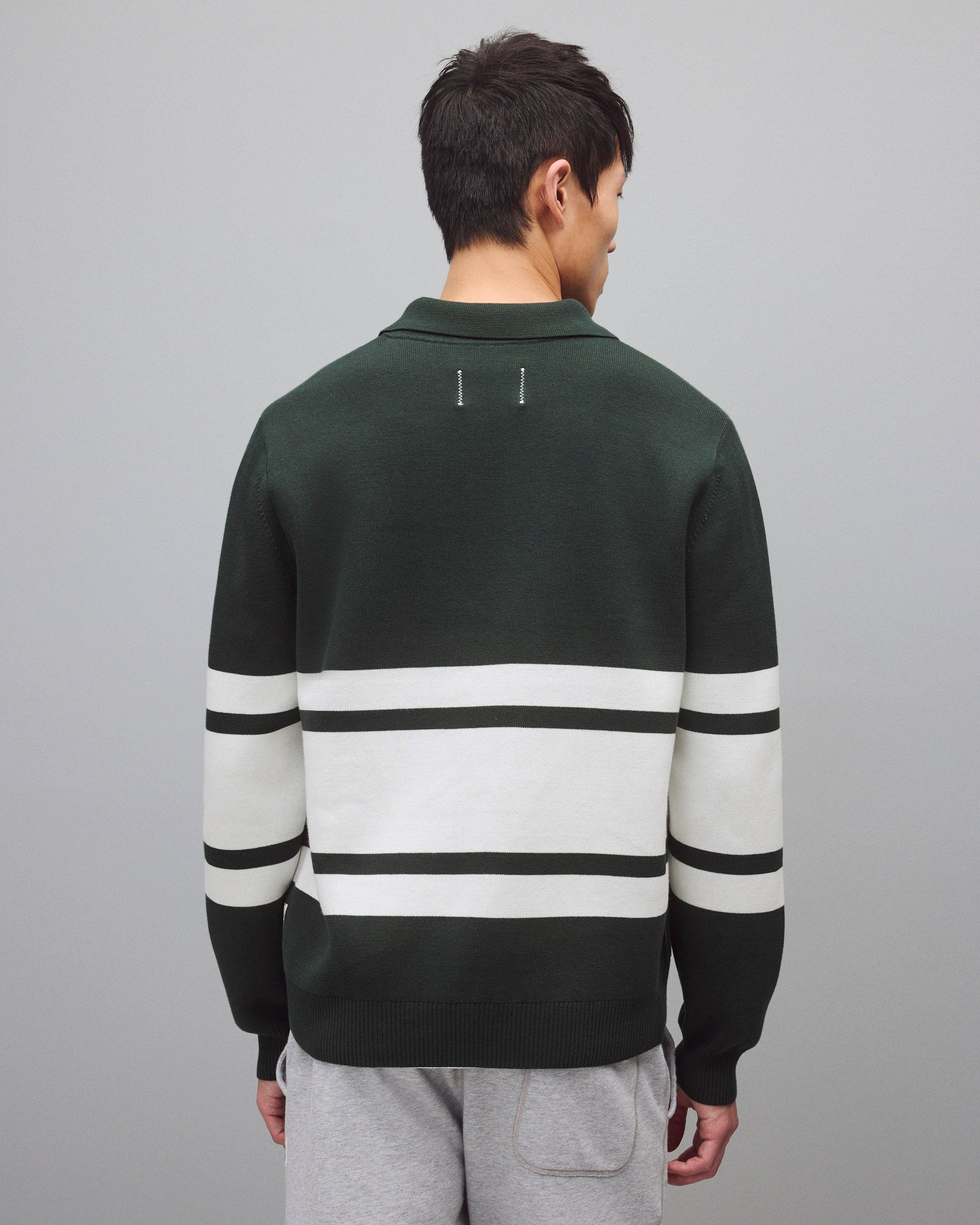 Supima Double Knit RCAW Rugby Sweater | Reigning Champ | Reigning