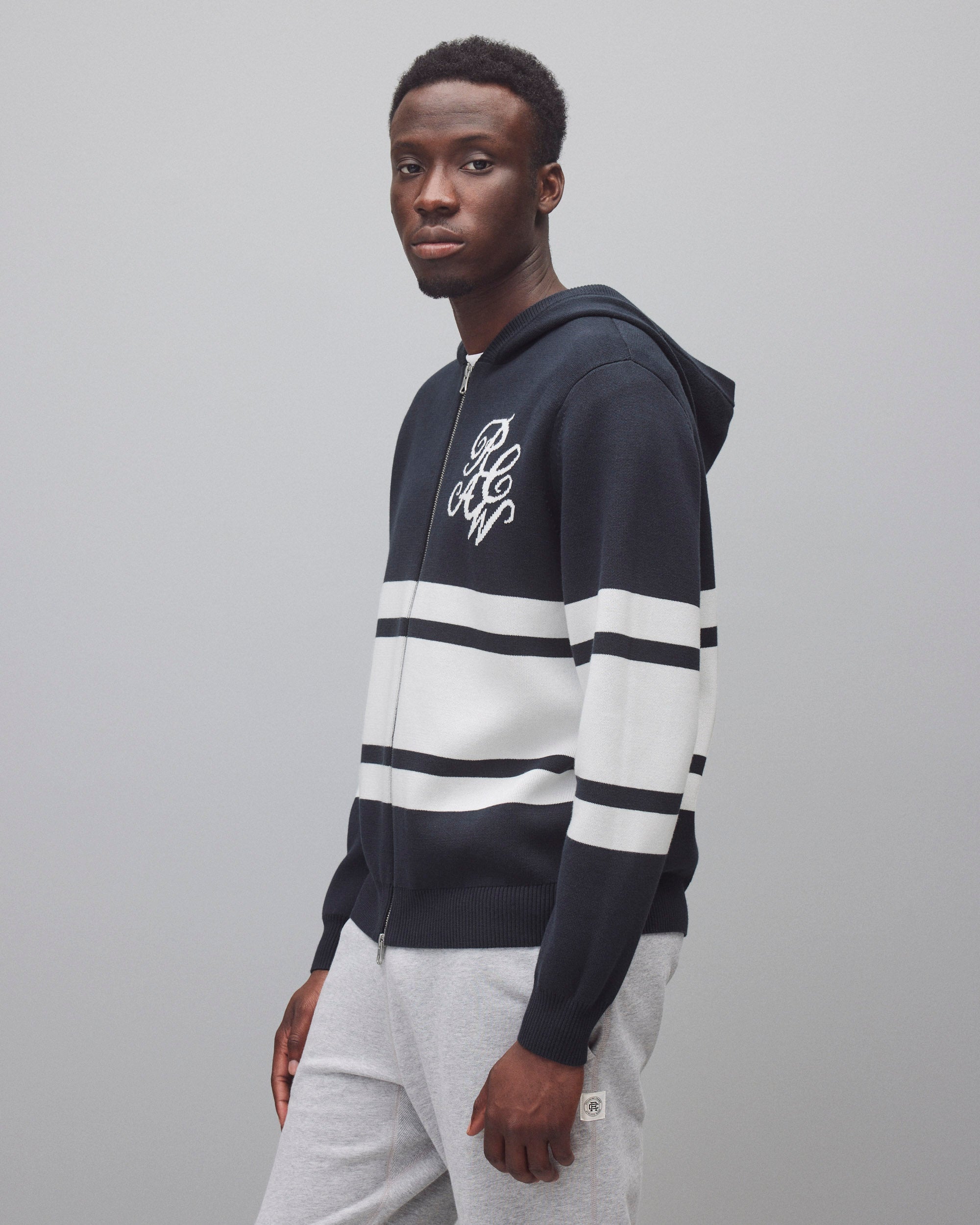 Supima Double Knit RCAW Zip Hoodie | Reigning Champ | Reigning