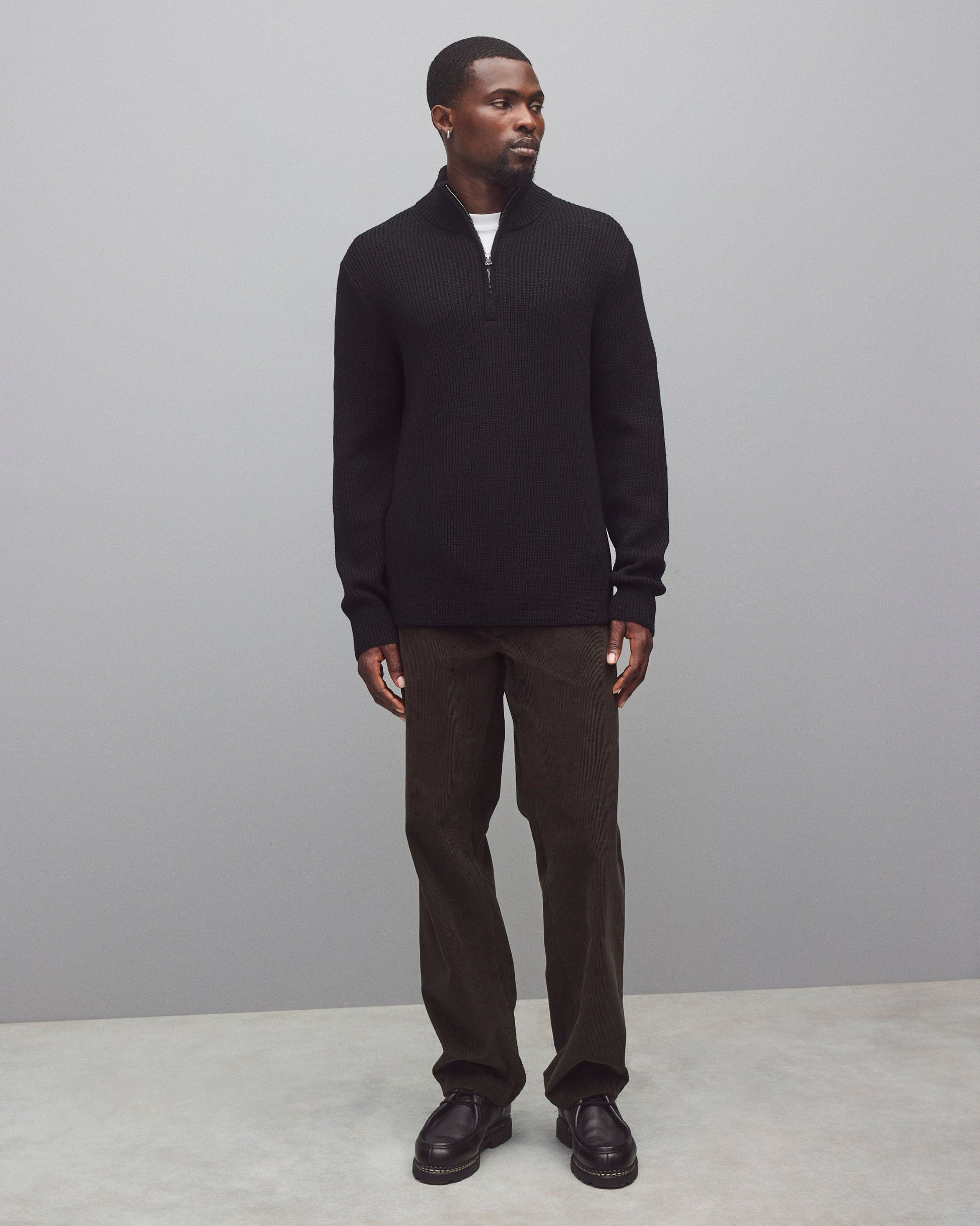 Merino Rib Vinnie Quarter Zip Reigning Champ Reigning Champ US