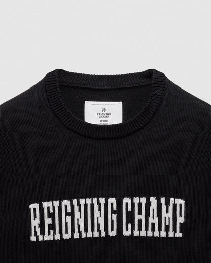 Supima Knit Collegiate Crewneck
