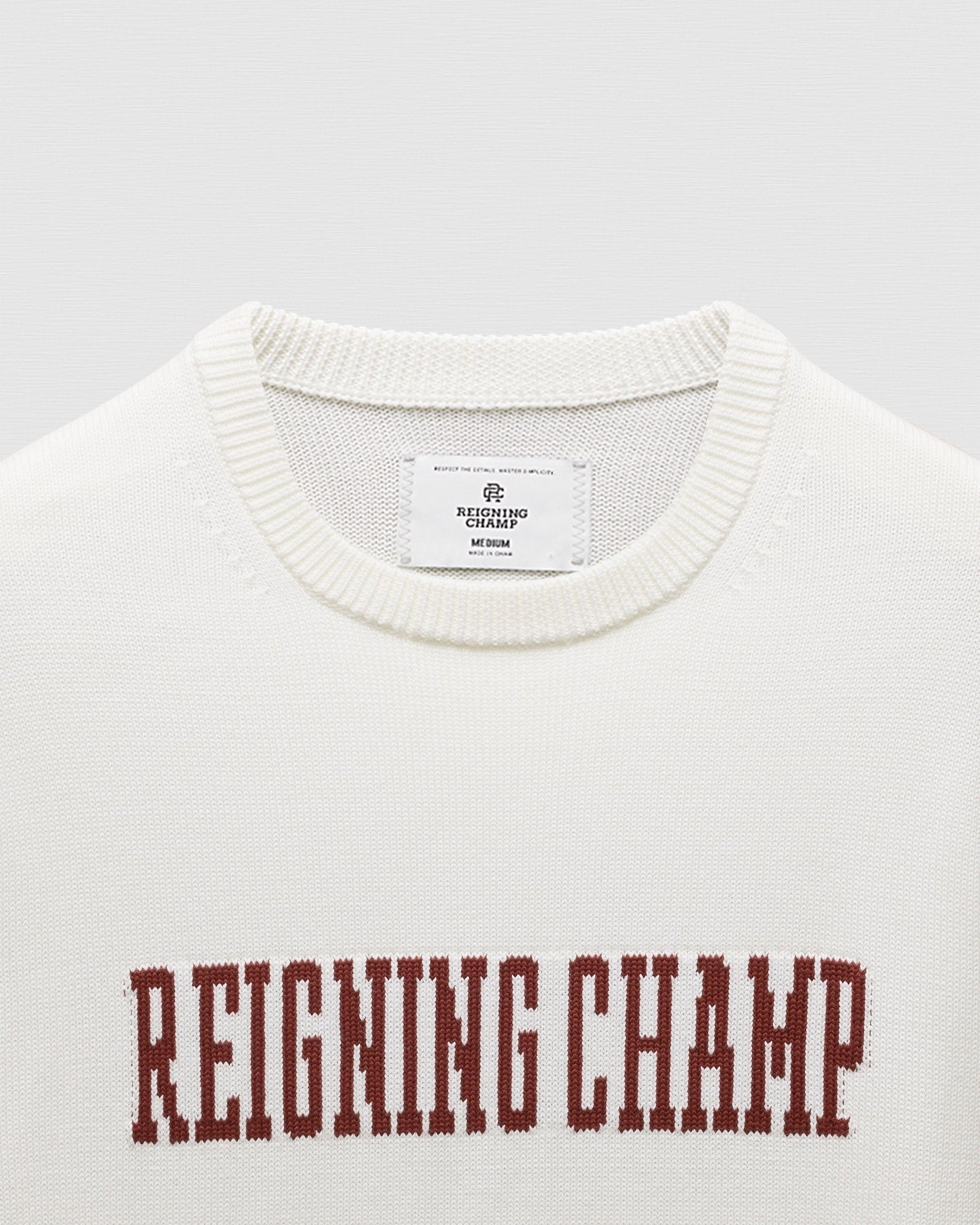 Supima Knit Collegiate Crewneck