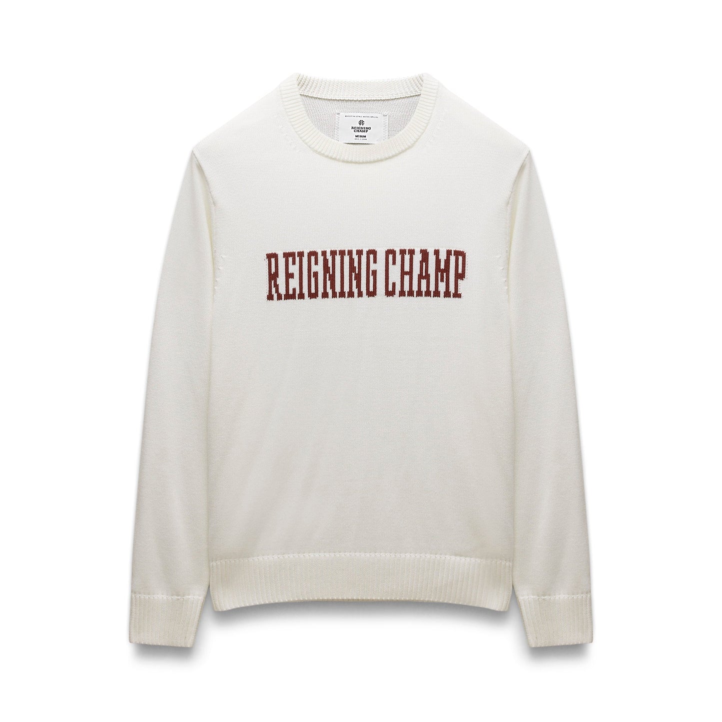 Supima Knit Collegiate Crewneck