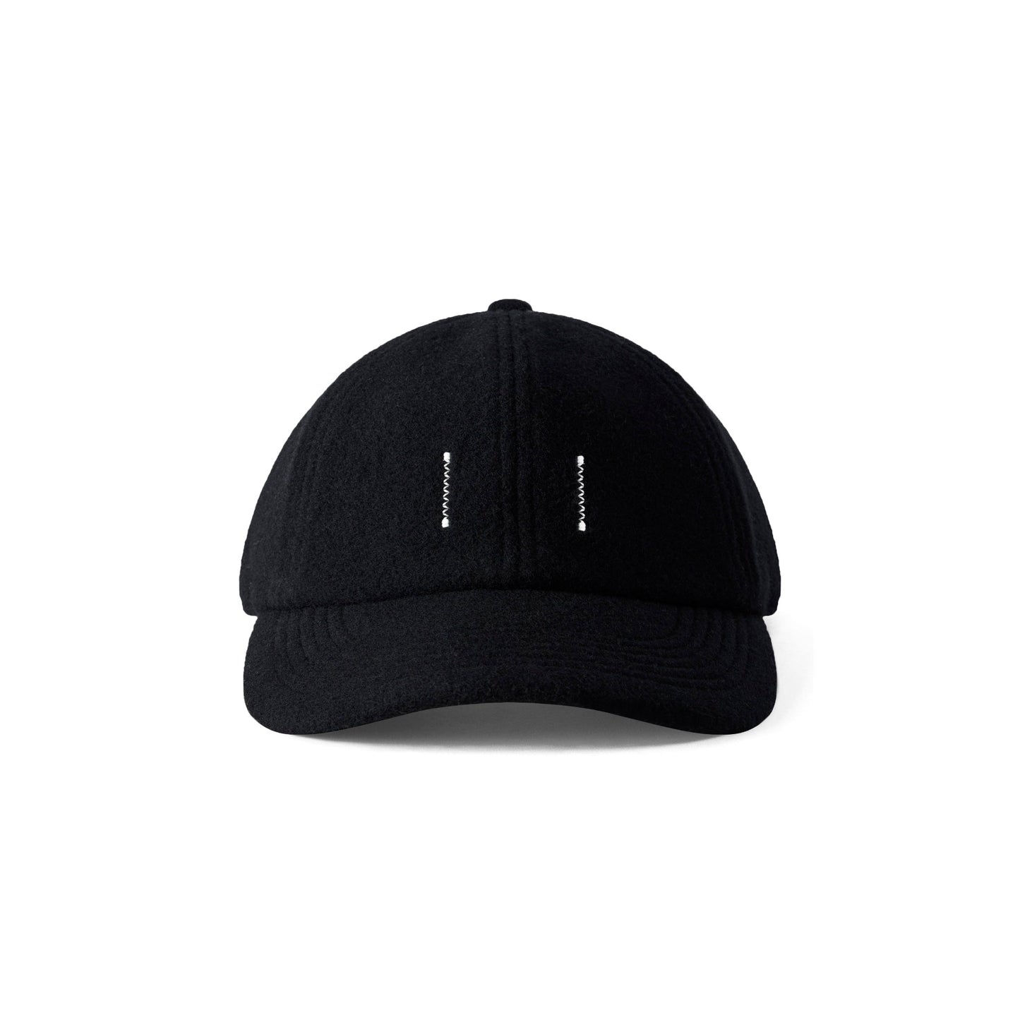 Wool Leather Strapback Cap