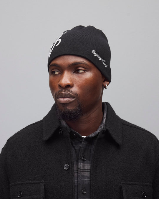 Supima Knit Skull Beanie