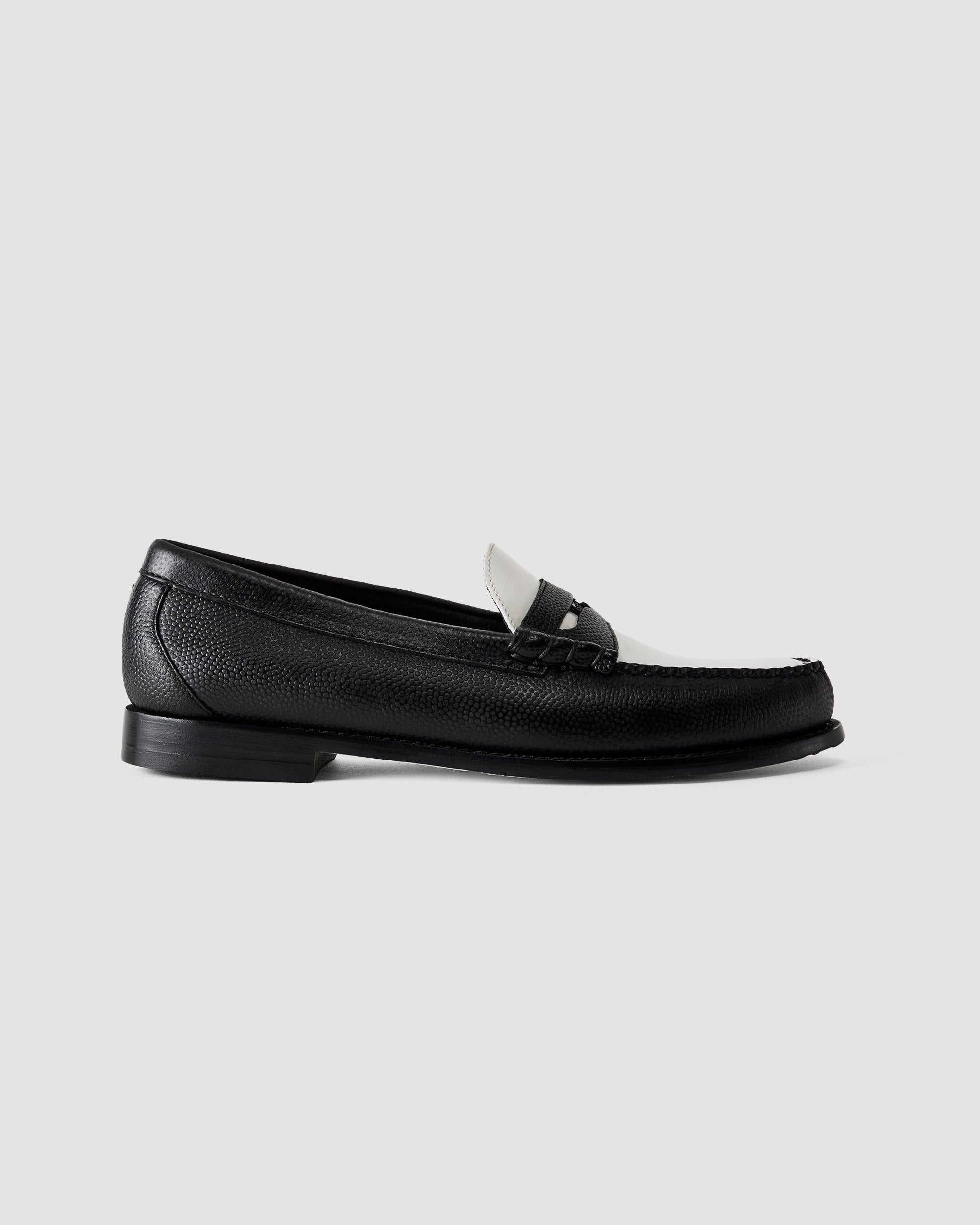 Weejuns ブラック/ホワイト ローファー G.H.BASS x Reigning Champ Larson Weejuns Loafer | Reigning Champ