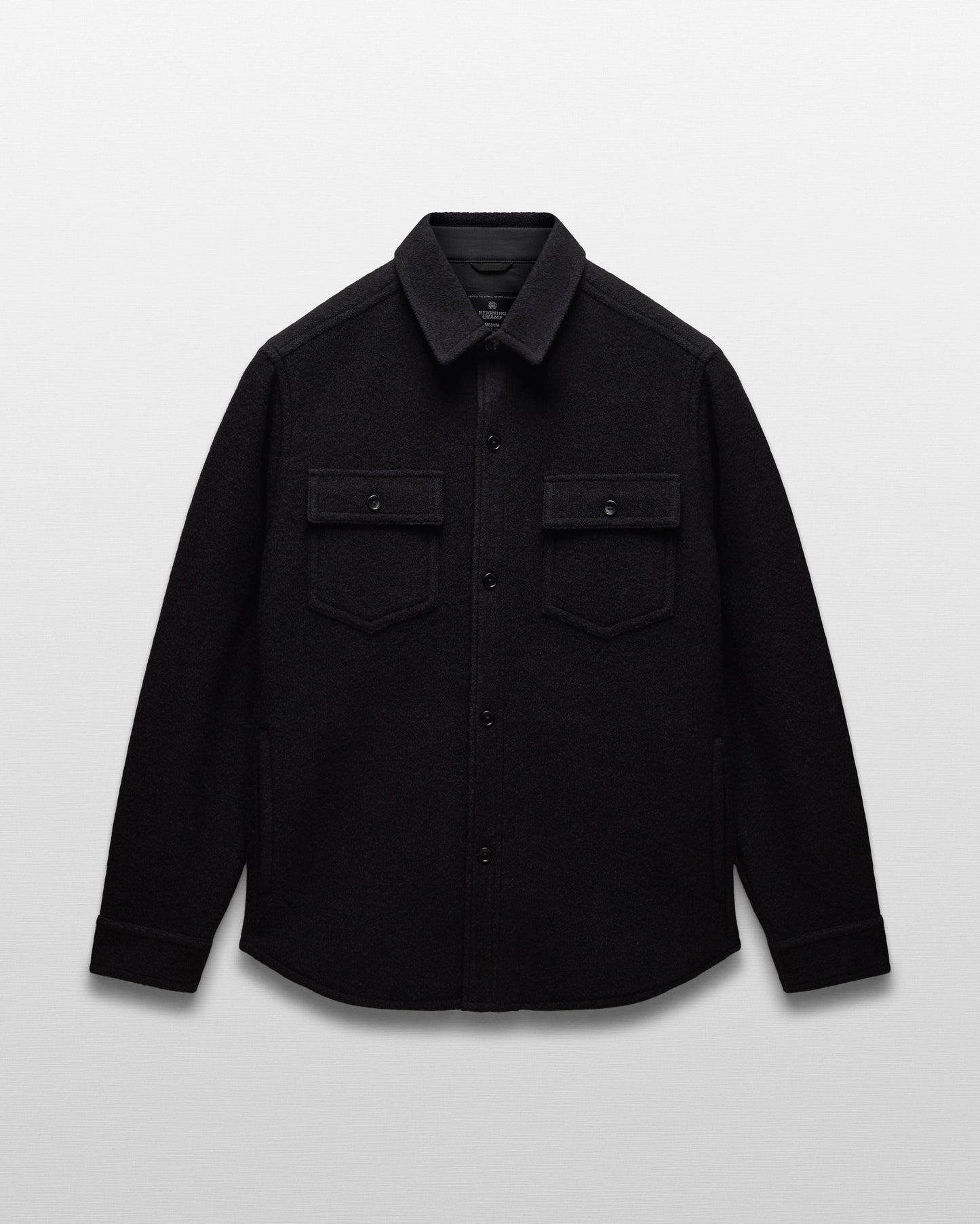 Boiled Wool Warden Overshirt