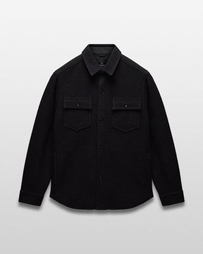 Boiled Wool Warden Overshirt