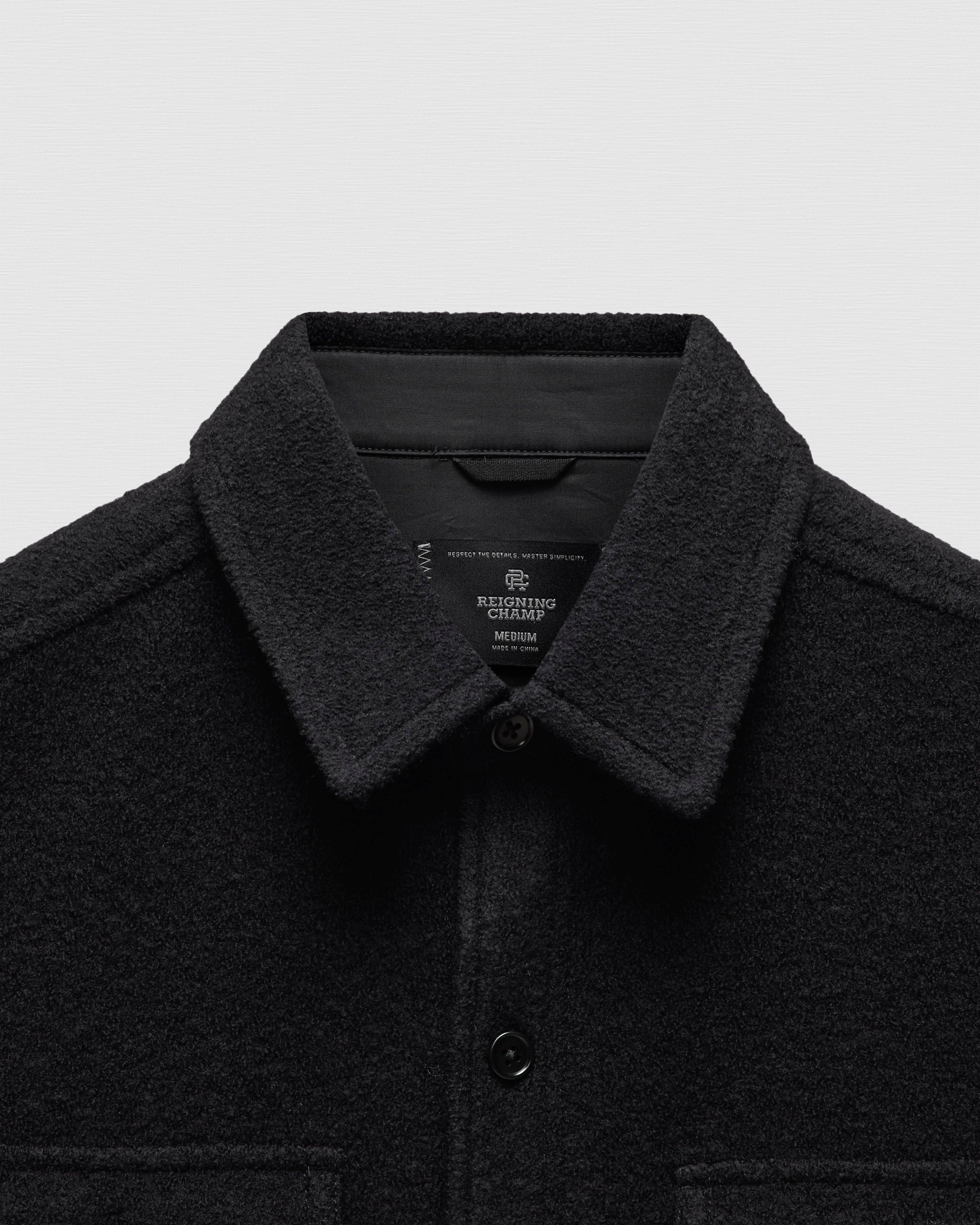 Boiled Wool Warden Overshirt | Reigning Champ | Reigning Champ US