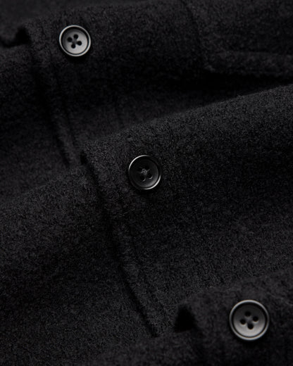 Boiled Wool Warden Overshirt