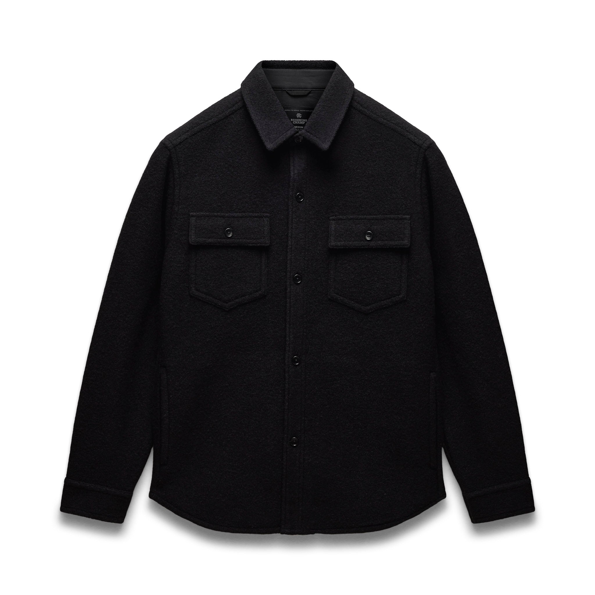 Boiled Wool Warden Overshirt | Reigning Champ | Reigning Champ US