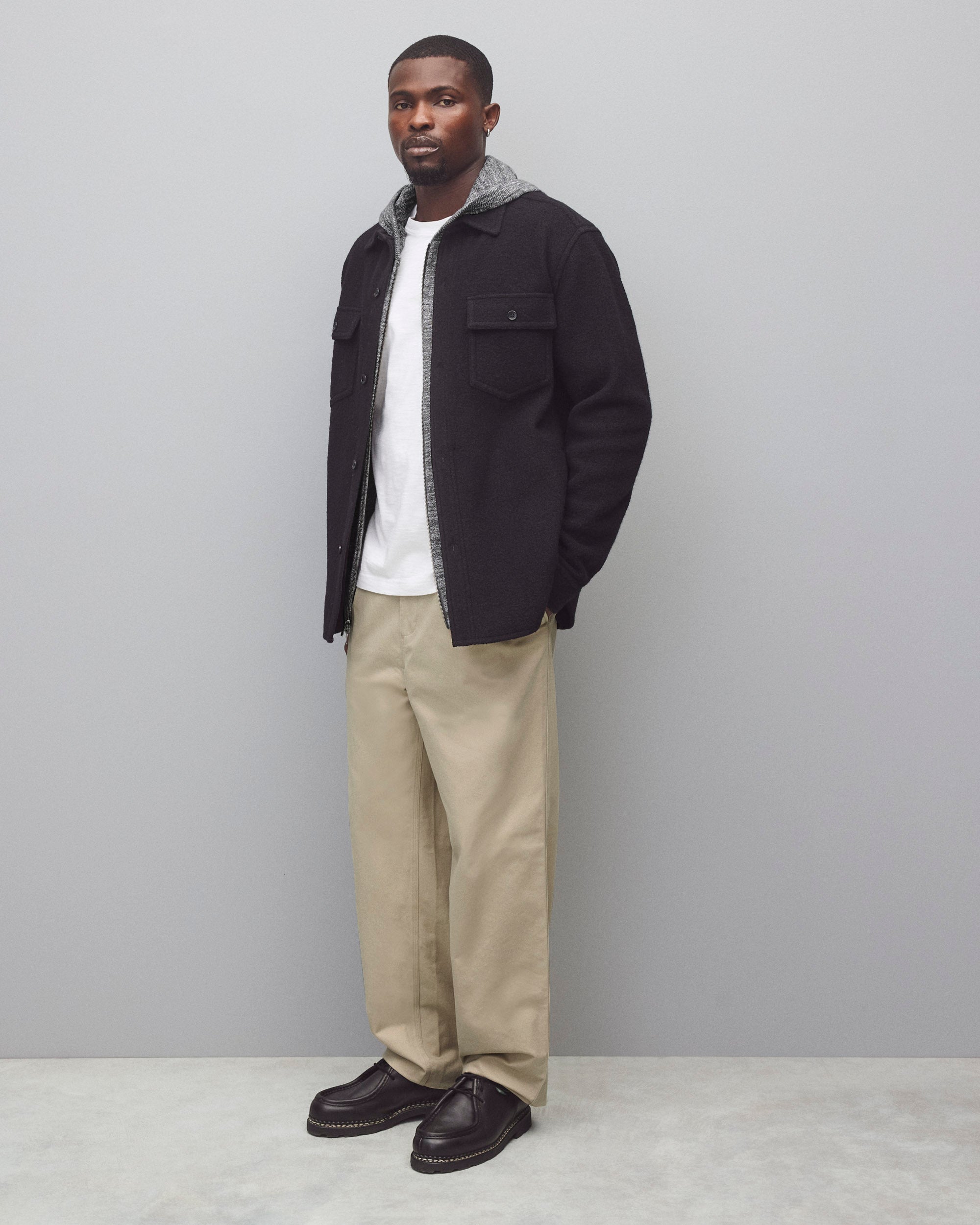 Boiled Wool Warden Overshirt | Reigning Champ | Reigning Champ US