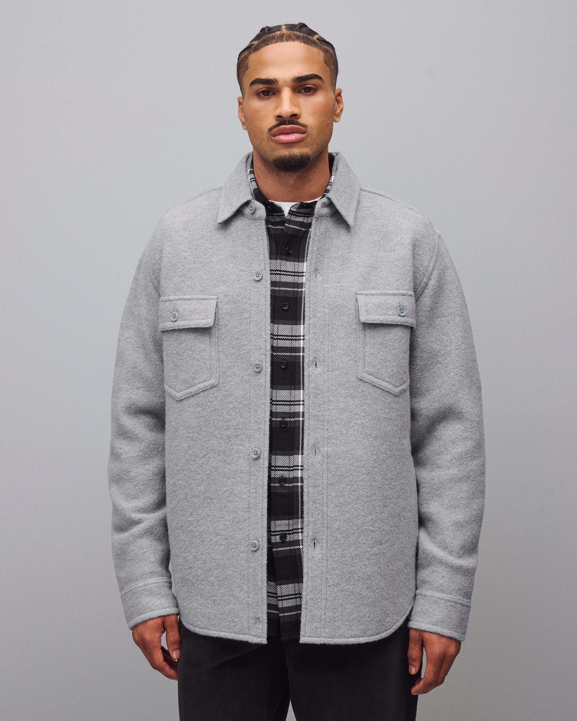 Boiled Wool Warden Overshirt | Reigning Champ | Reigning Champ US