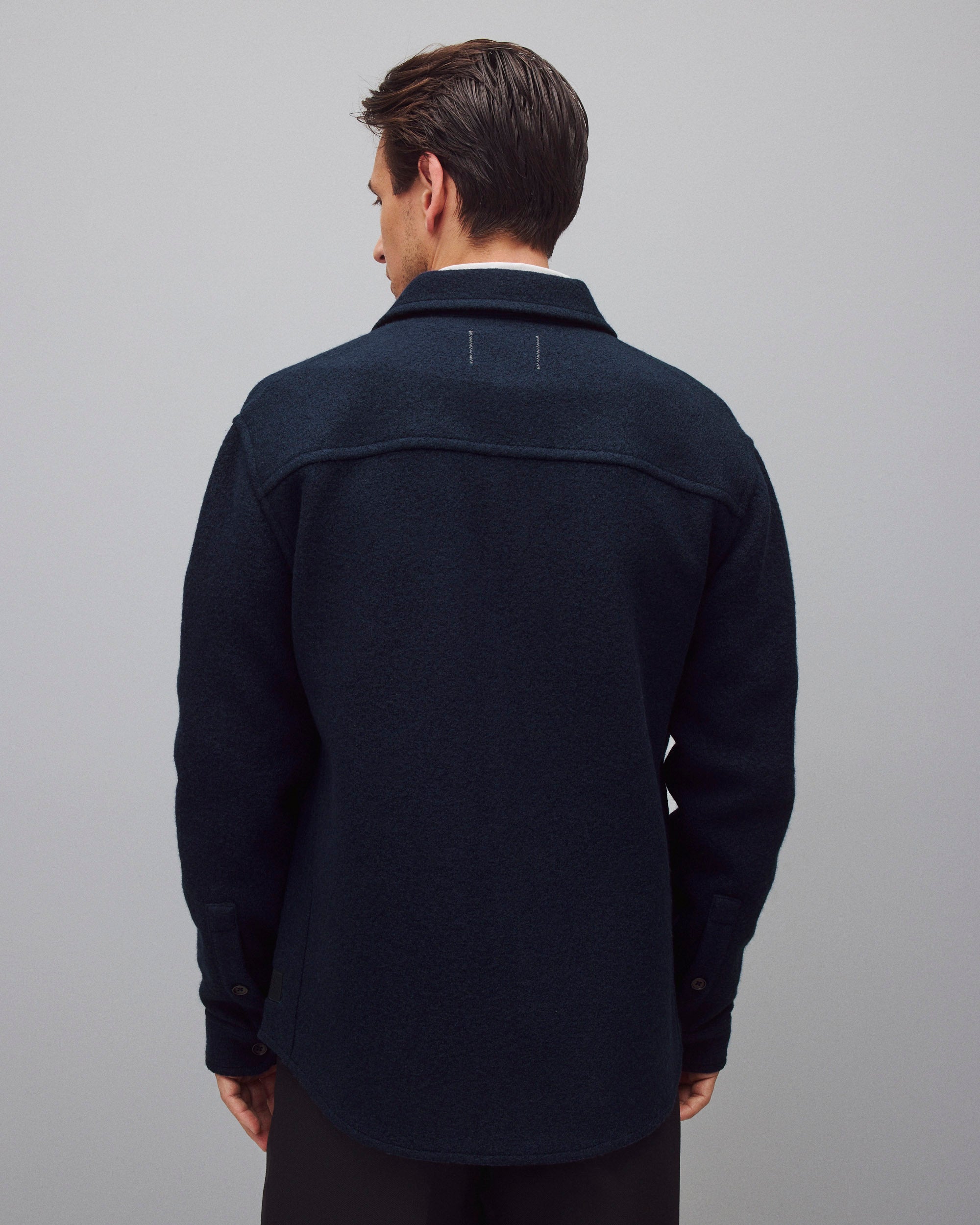 Boiled Wool Warden Overshirt | Reigning Champ | Reigning Champ US