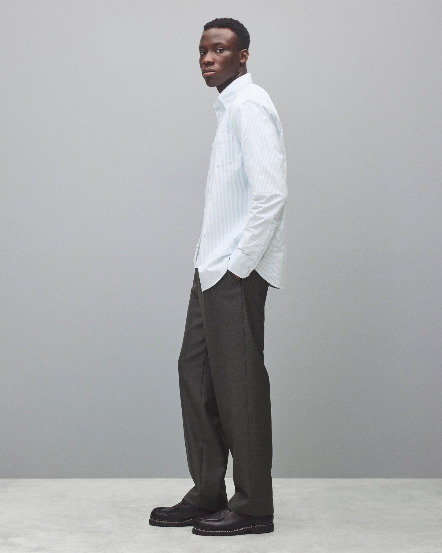 Cotton Oxford Windsor Standard Shirt