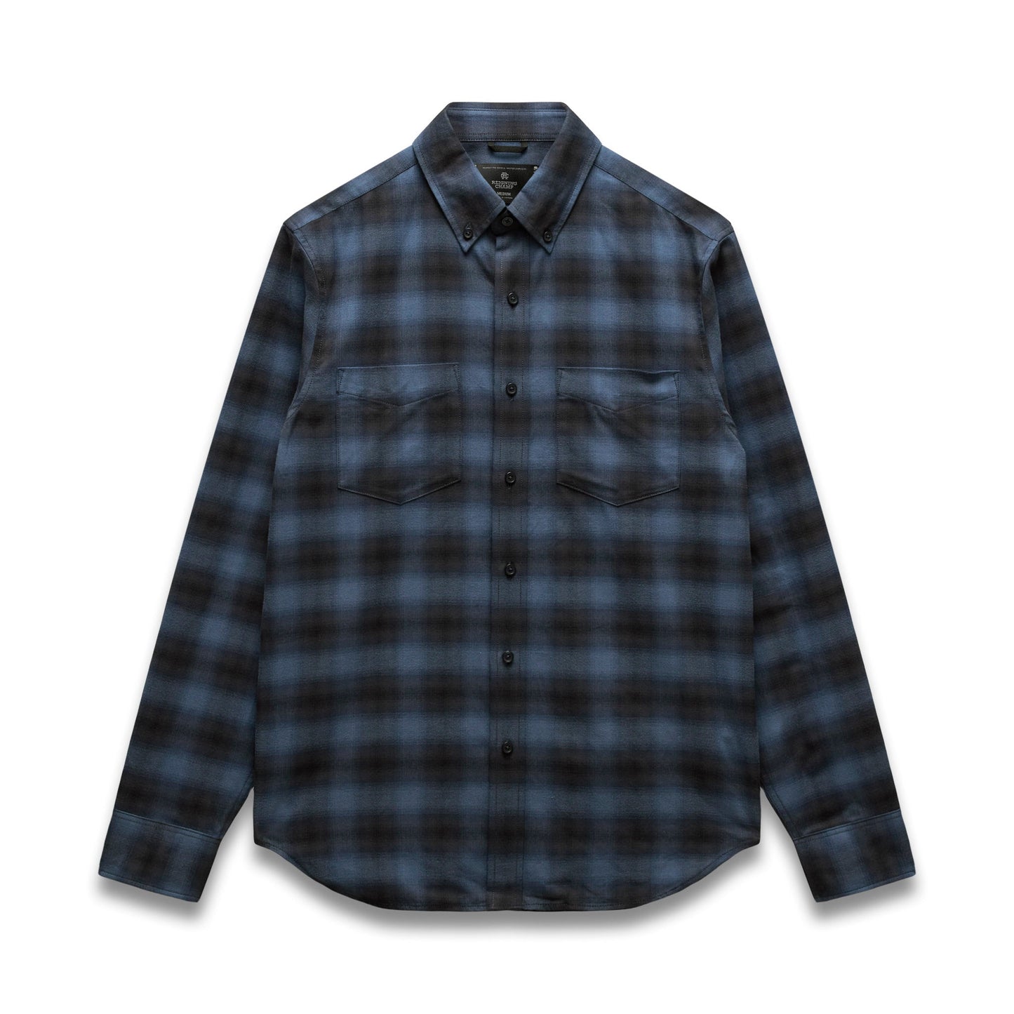 Cotton Plaid Site Standard Shirt